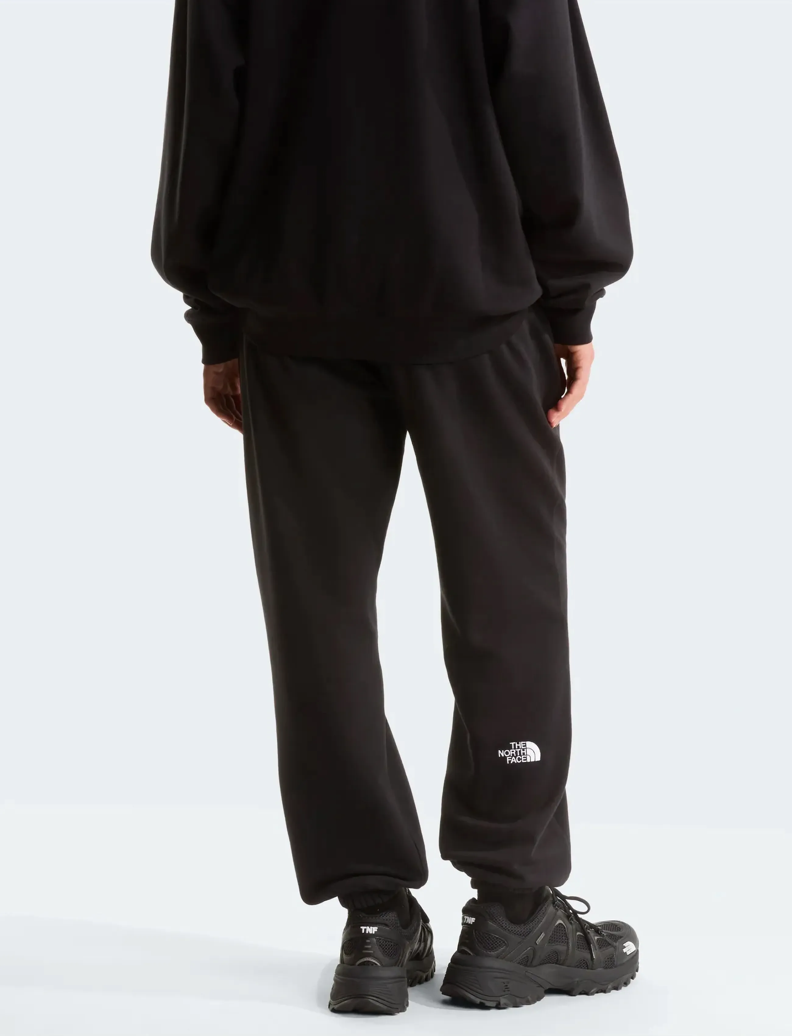 The North Face - W ESSENTIAL RELAXED STRAIGHT JOGGER - training pants - black - 5