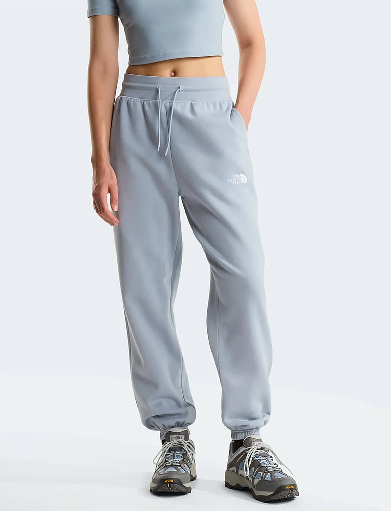 The North Face - W ESSENTIAL RELAXED STRAIGHT JOGGER - training pants - frost grey - 0