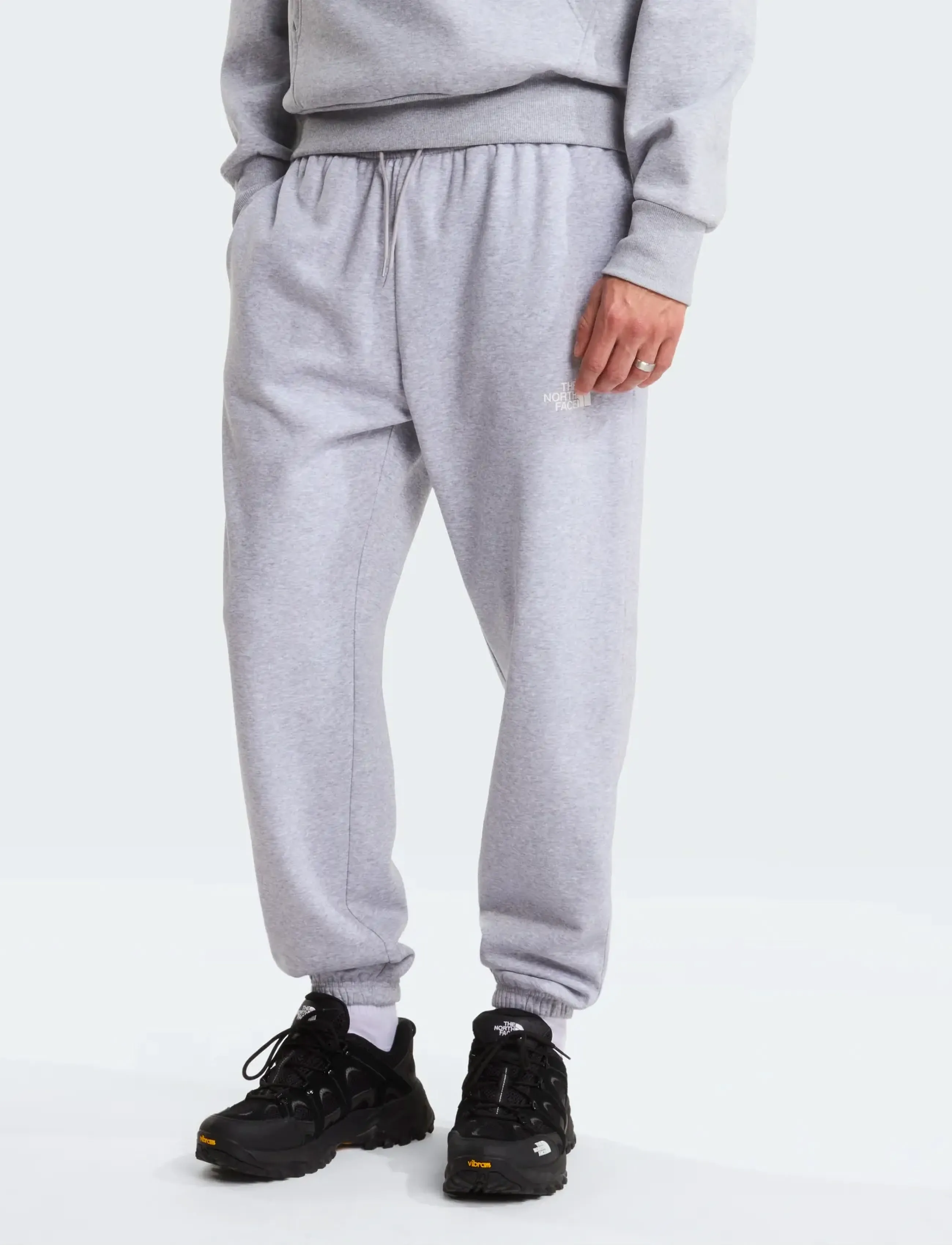 The North Face M Simple Dome Regular Tapered Jogger, Mænd, Tapered Joggers, Grå, Str: XXL