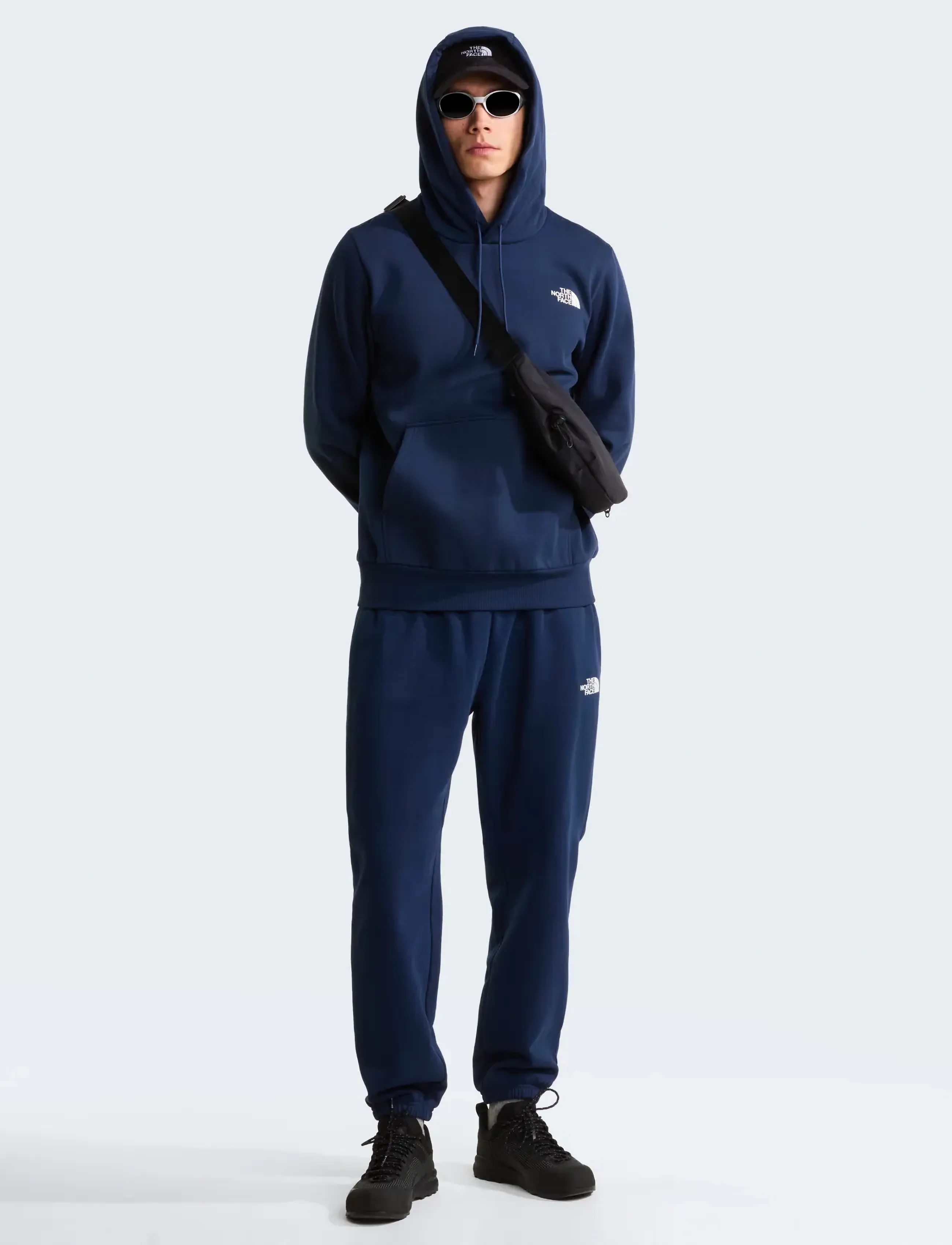 The North Face - M SIMPLE DOME REGULAR TAPERED JOGGER - sweatpants - summit navy - 3