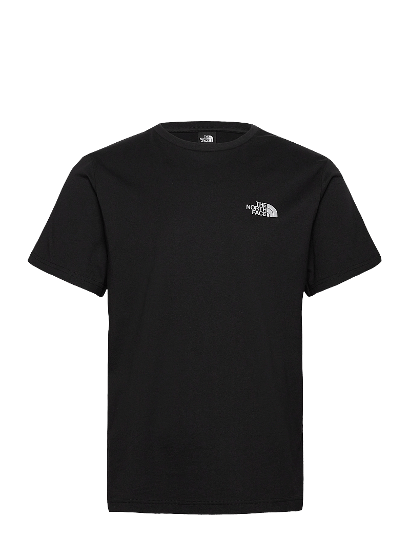 The North Face - M SS REFLECTIVE BOX NSE TEE - alussärgid ja t-särgid - black - 0
