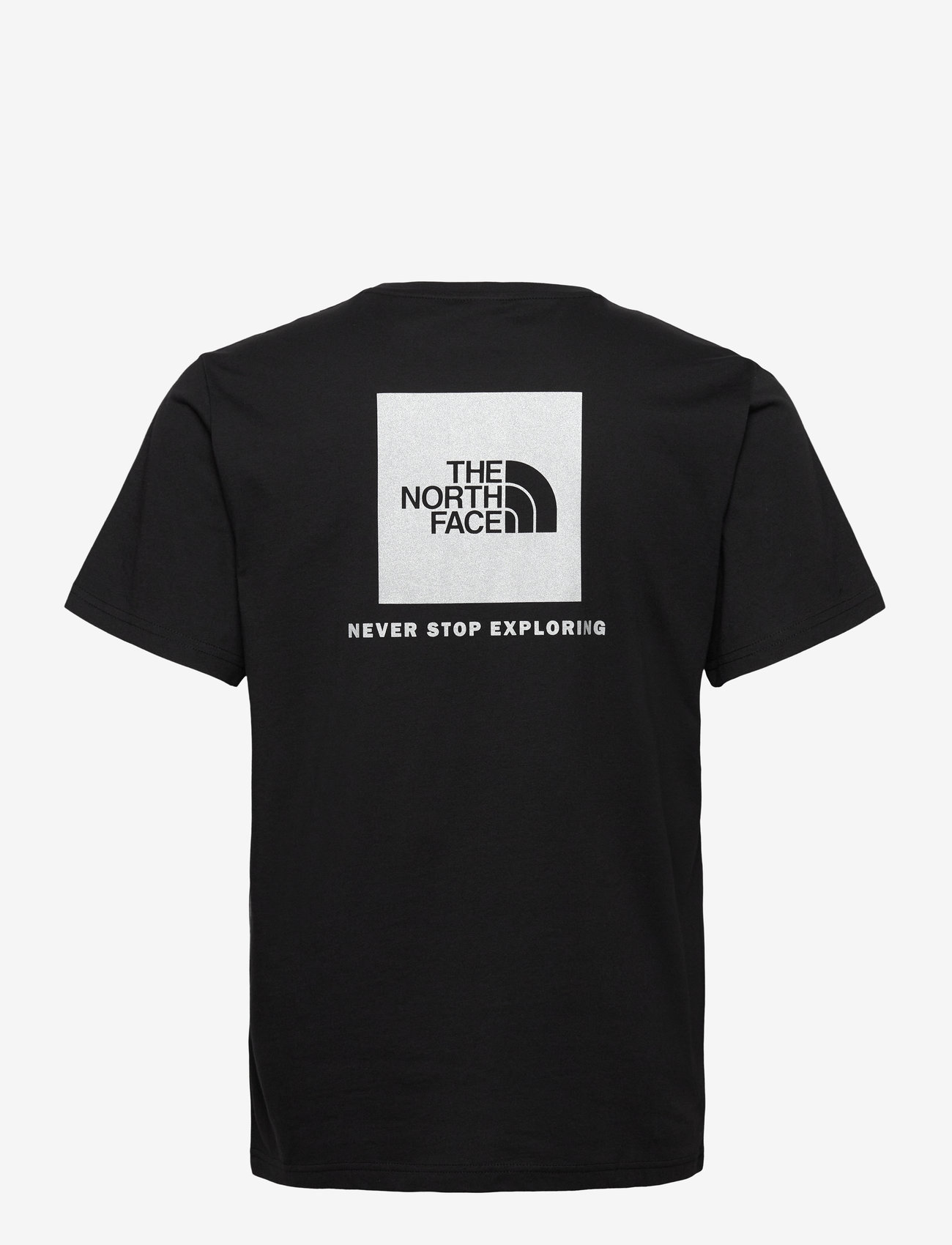 The North Face - M SS REFLECTIVE BOX NSE TEE - alussärgid ja t-särgid - black - 1