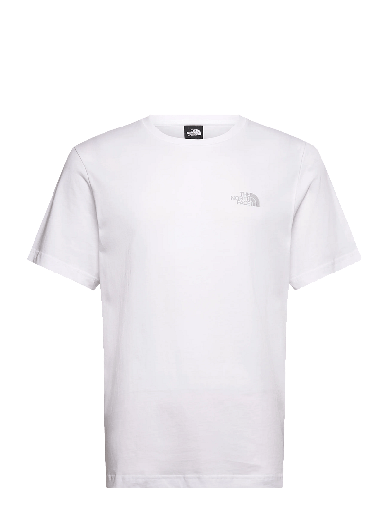 The North Face - M SS REFLECTIVE BOX NSE TEE - t-shirts - tnf white reflective - 0