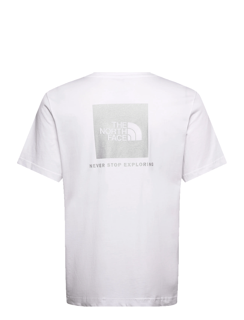 The North Face - M SS REFLECTIVE BOX NSE TEE - t-shirts - tnf white reflective - 1