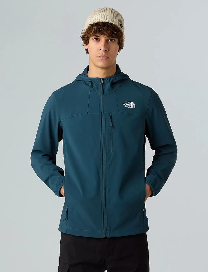The North Face - M NIMBLE HOODIE - EU - friluftsjackor - deep cypress - 0