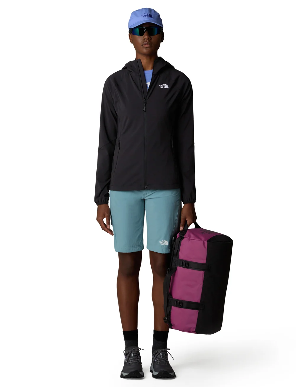 The North Face - W NIMBLE HOODIE - EU - outdoor jackets - black - 3