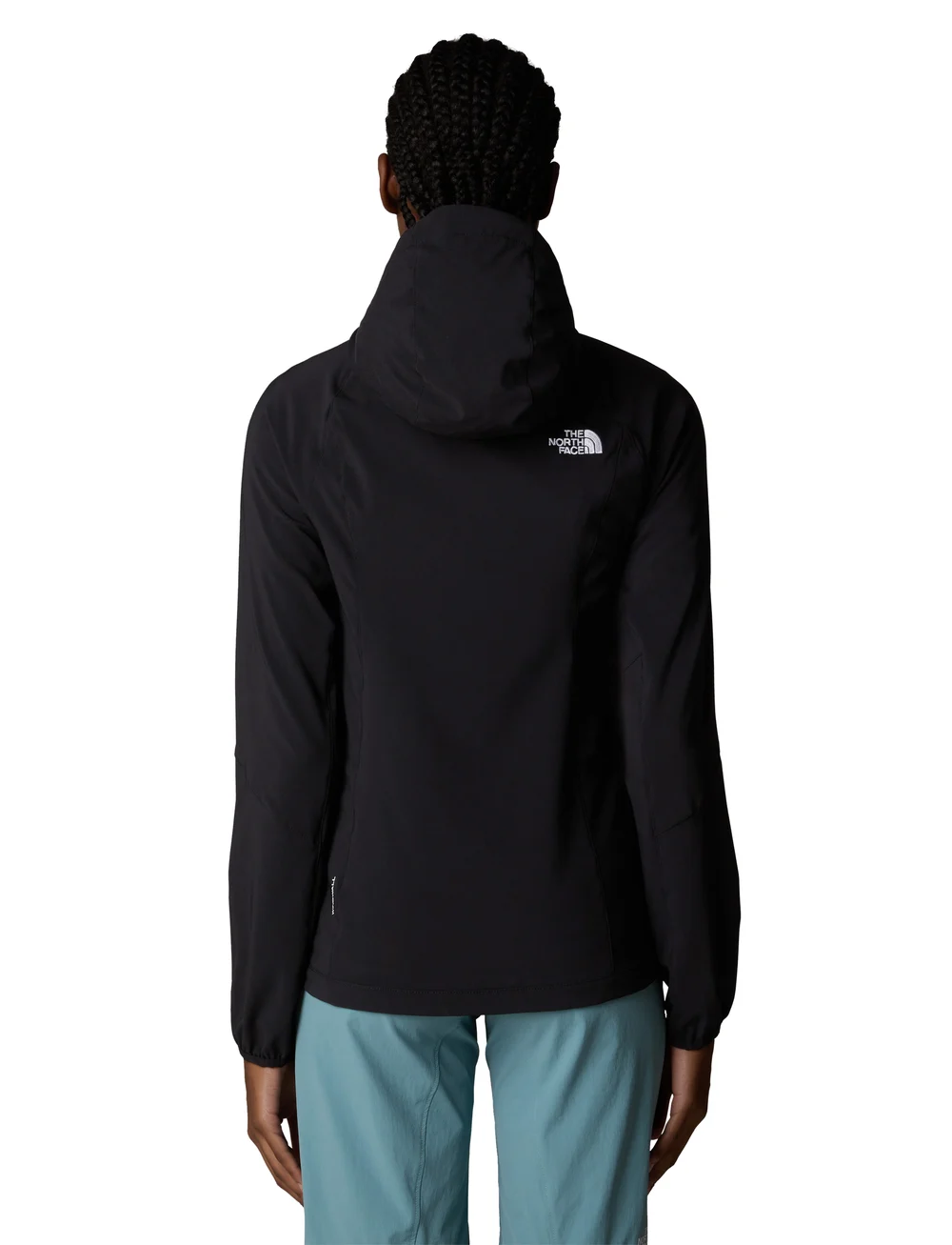 The North Face - W NIMBLE HOODIE - EU - outdoor jackets - black - 4