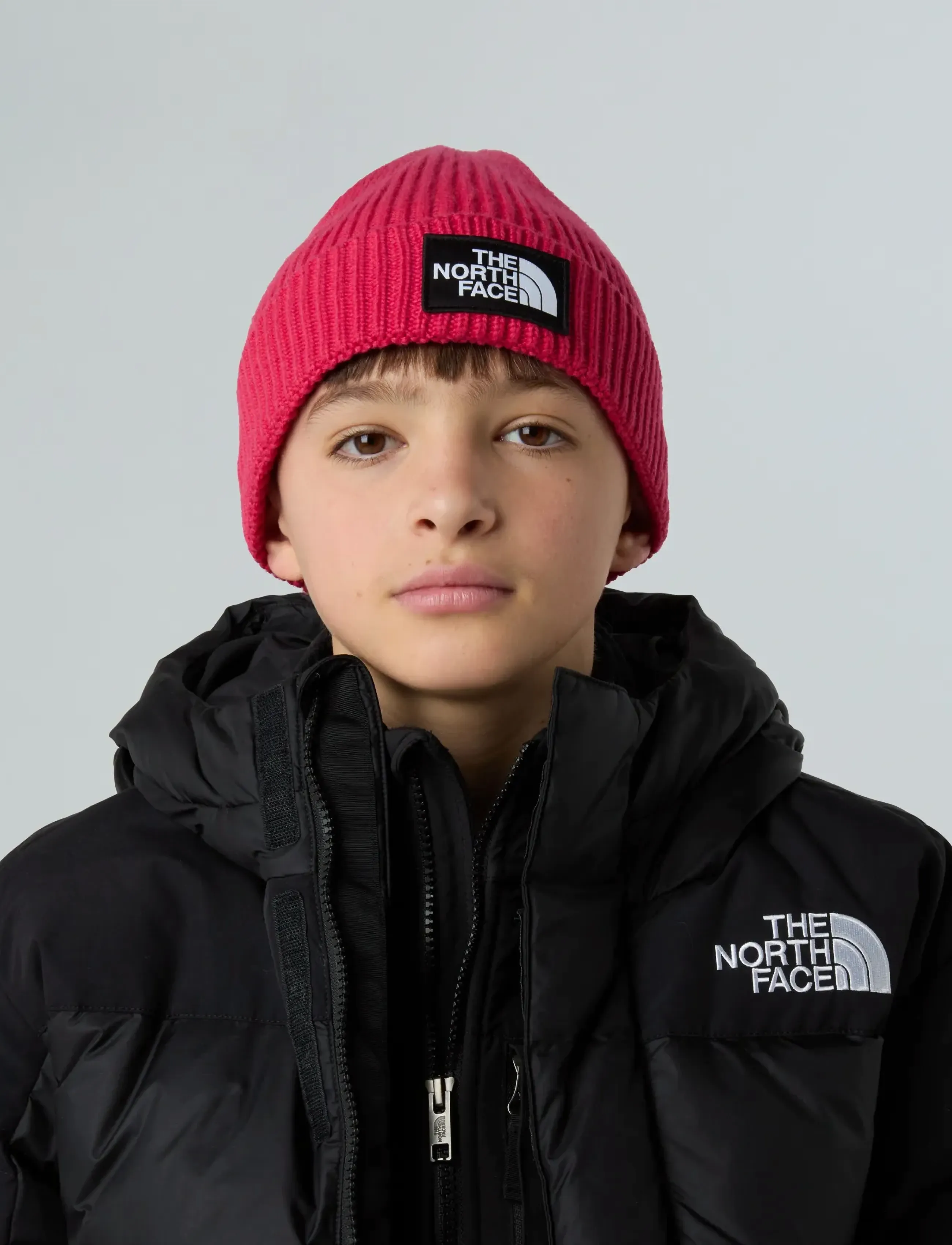 The North Face - KIDS TNF LOGO BOX CUFFED BEANIE - beanies - lali guran - 3