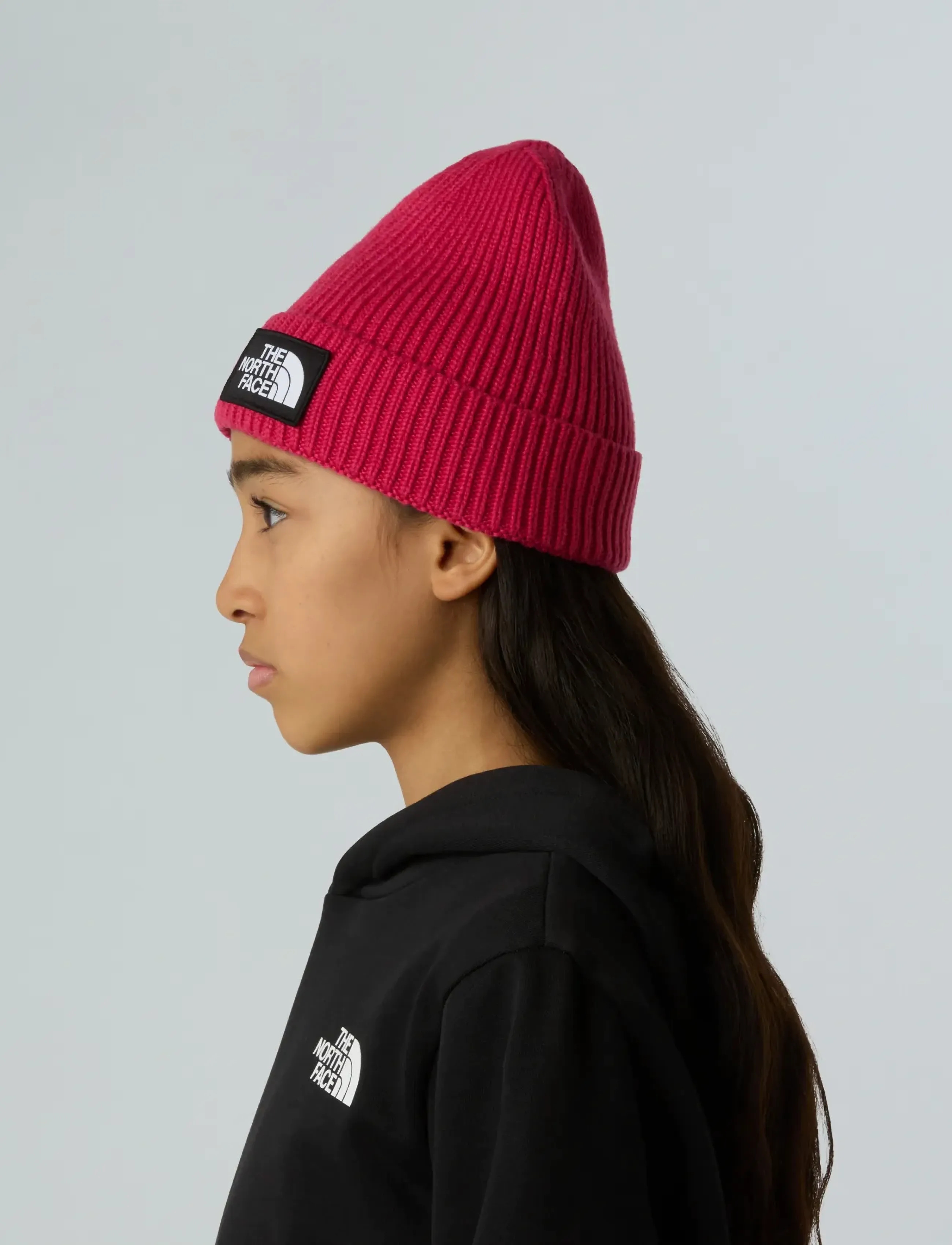 The North Face - KIDS TNF LOGO BOX CUFFED BEANIE - beanies - lali guran - 4