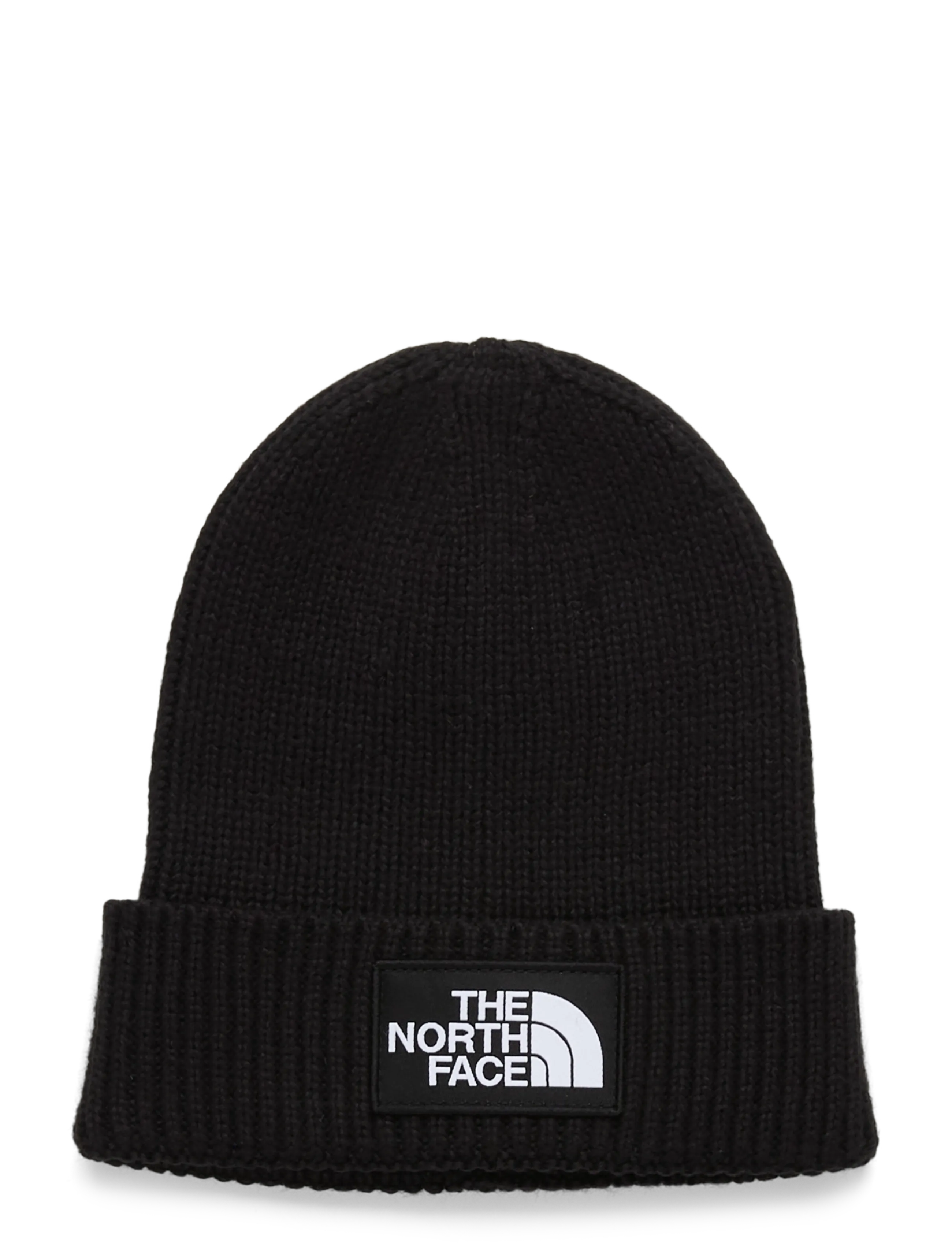 THE NORTH FACE Kinder Tnf Logo Box Cuffed Pudelmütze Schwarz - One Size - Kinder