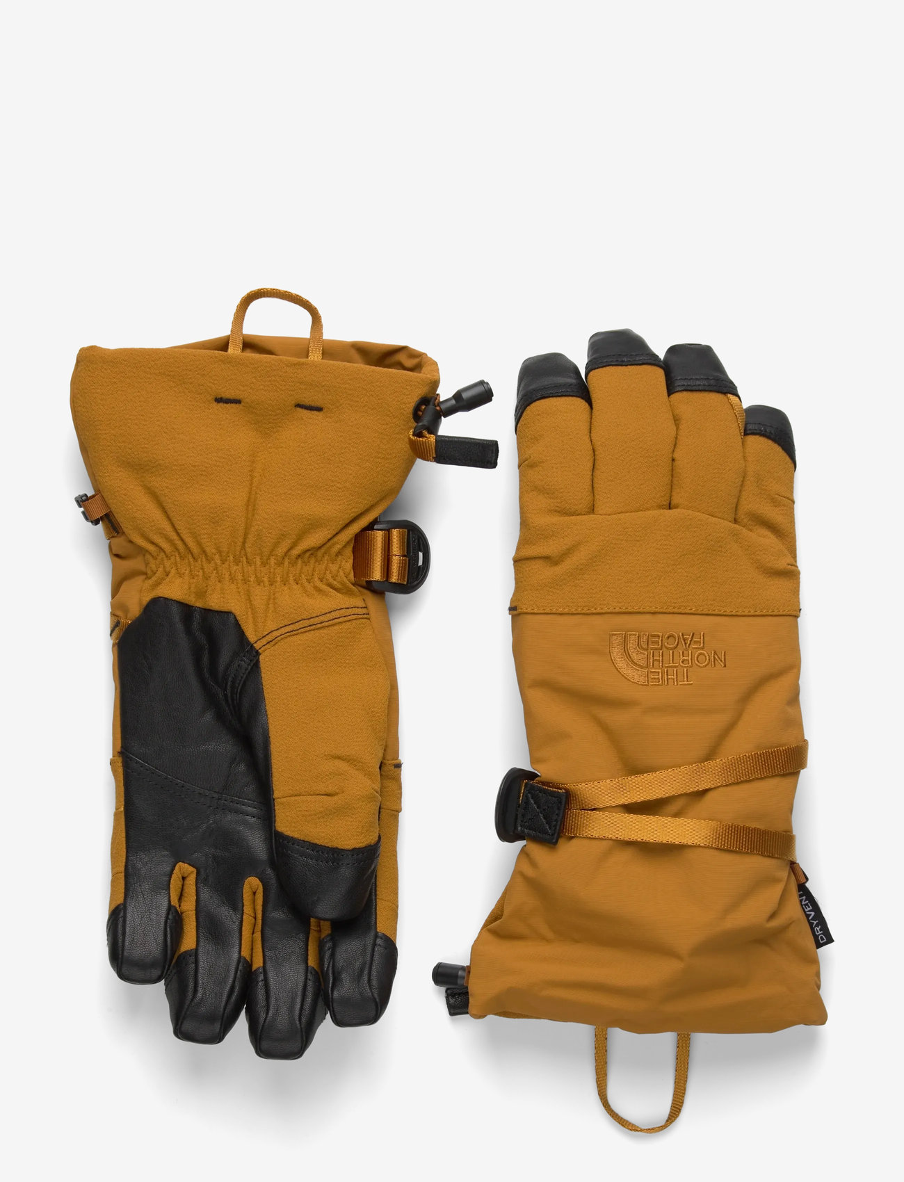 The North Face - MONTANA LEATHER WP GLOVE - fingervantar - timber tan/timber tan h - 0