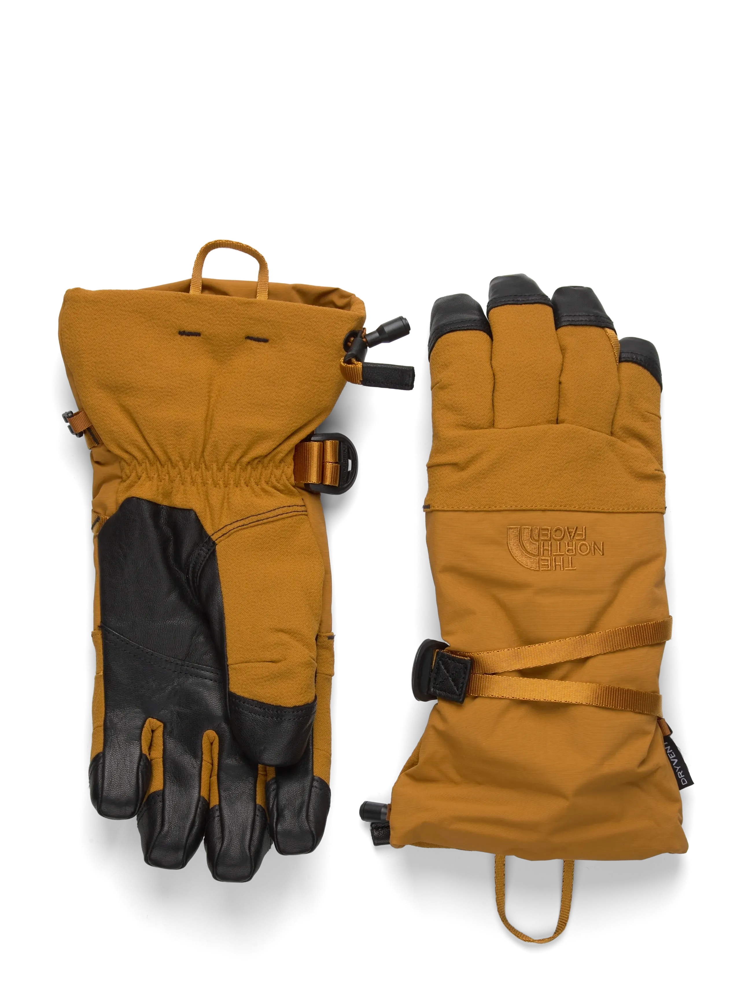 The North Face MONTANA LEATHER WP GLOVE - Handskar & Vantar - TIMBER TAN/TIMBER TAN H / black