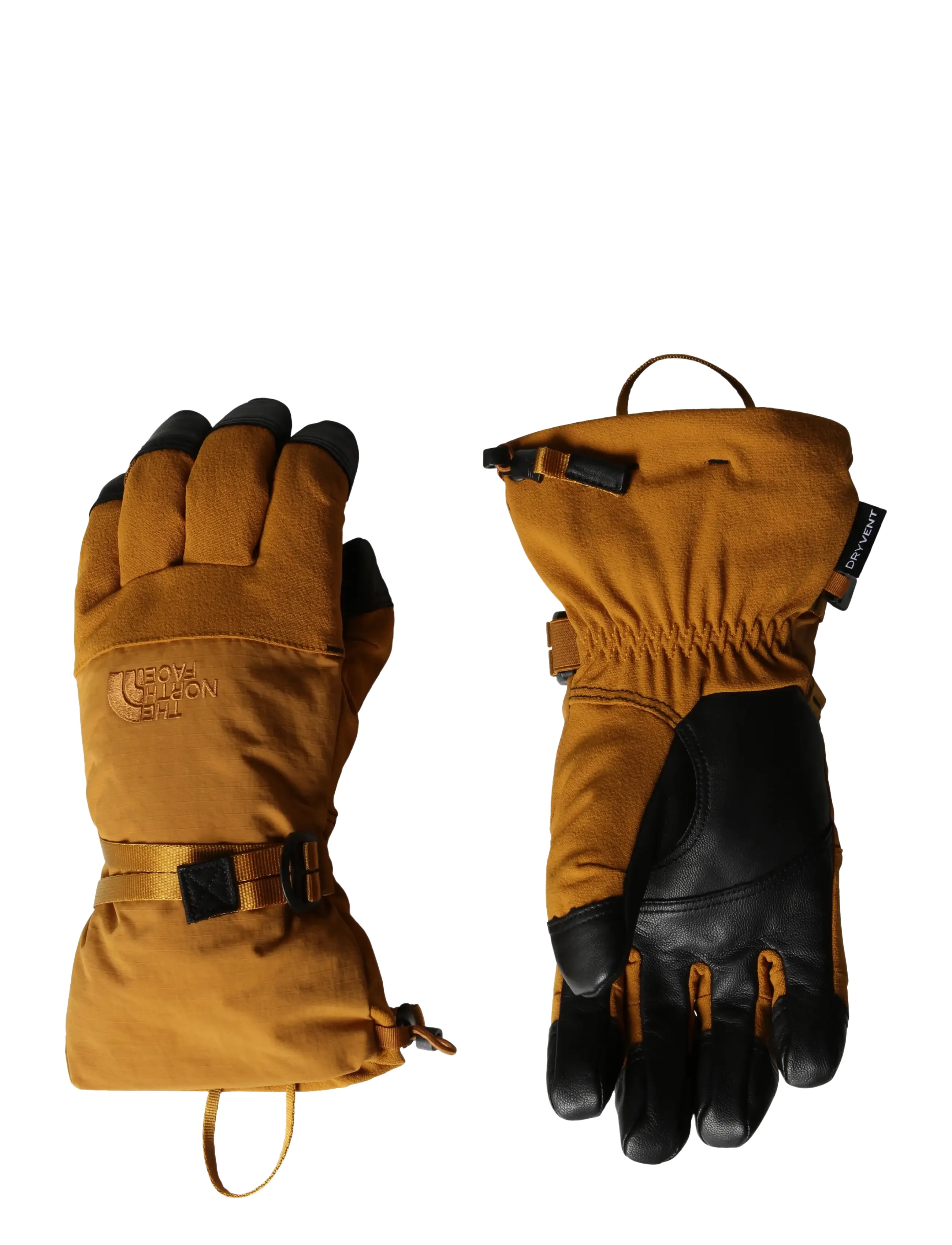 The North Face MONTANA LEATHER WP GLOVE - Pirštinės - TIMBER TAN/TIMBER TAN H / brown