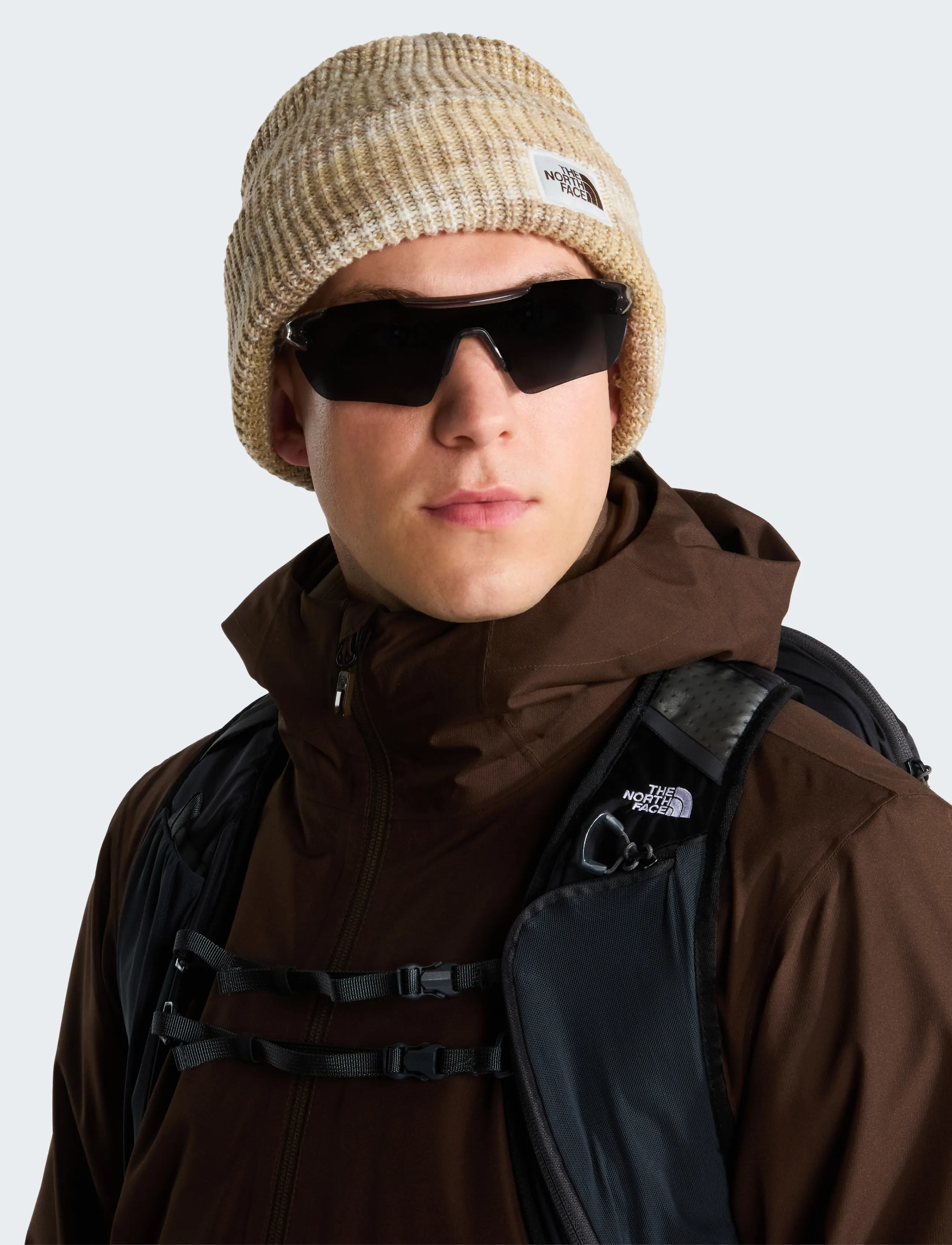 The North Face - SALTY BAE LINED BEANIE - white dune - 1