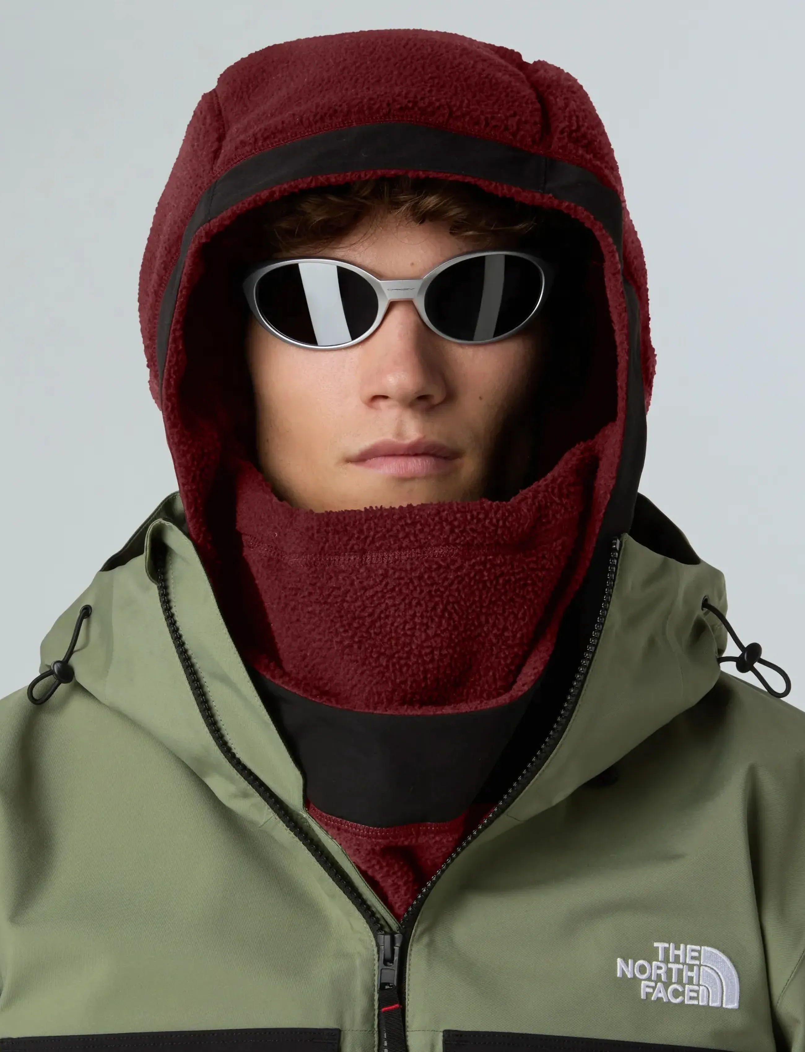 The North Face WHIMZY POWDER HOOD - Festival outfit - SUMAC / burgundy