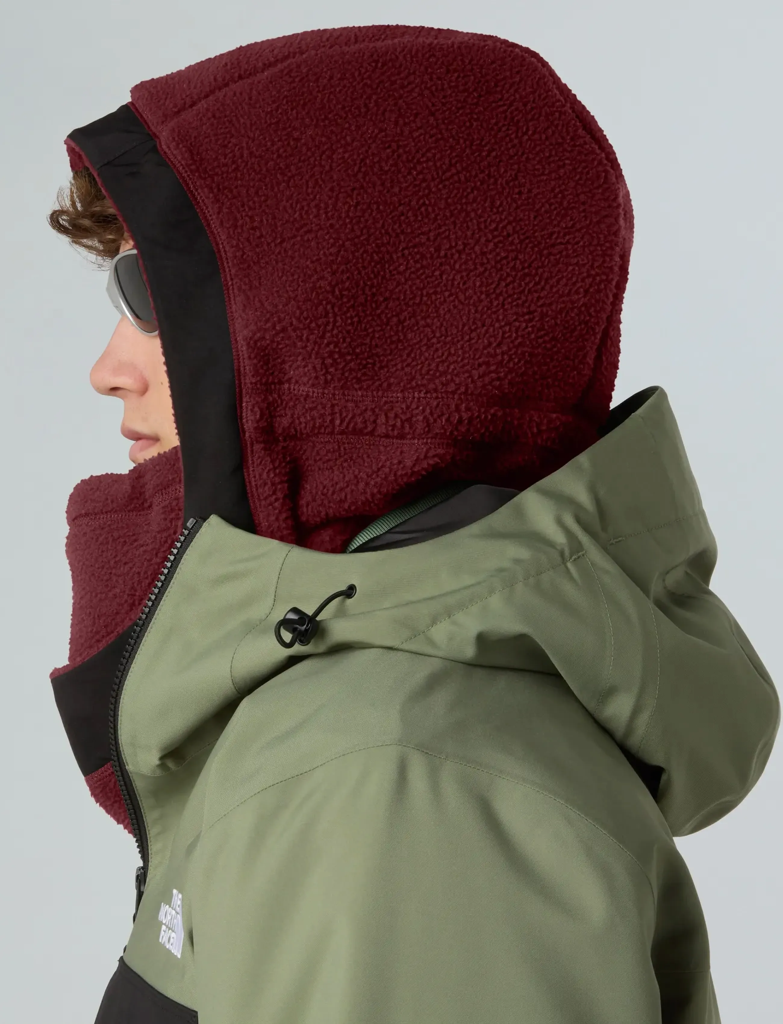 The North Face - WHIMZY POWDER HOOD - sturmhaube - sumac - 3