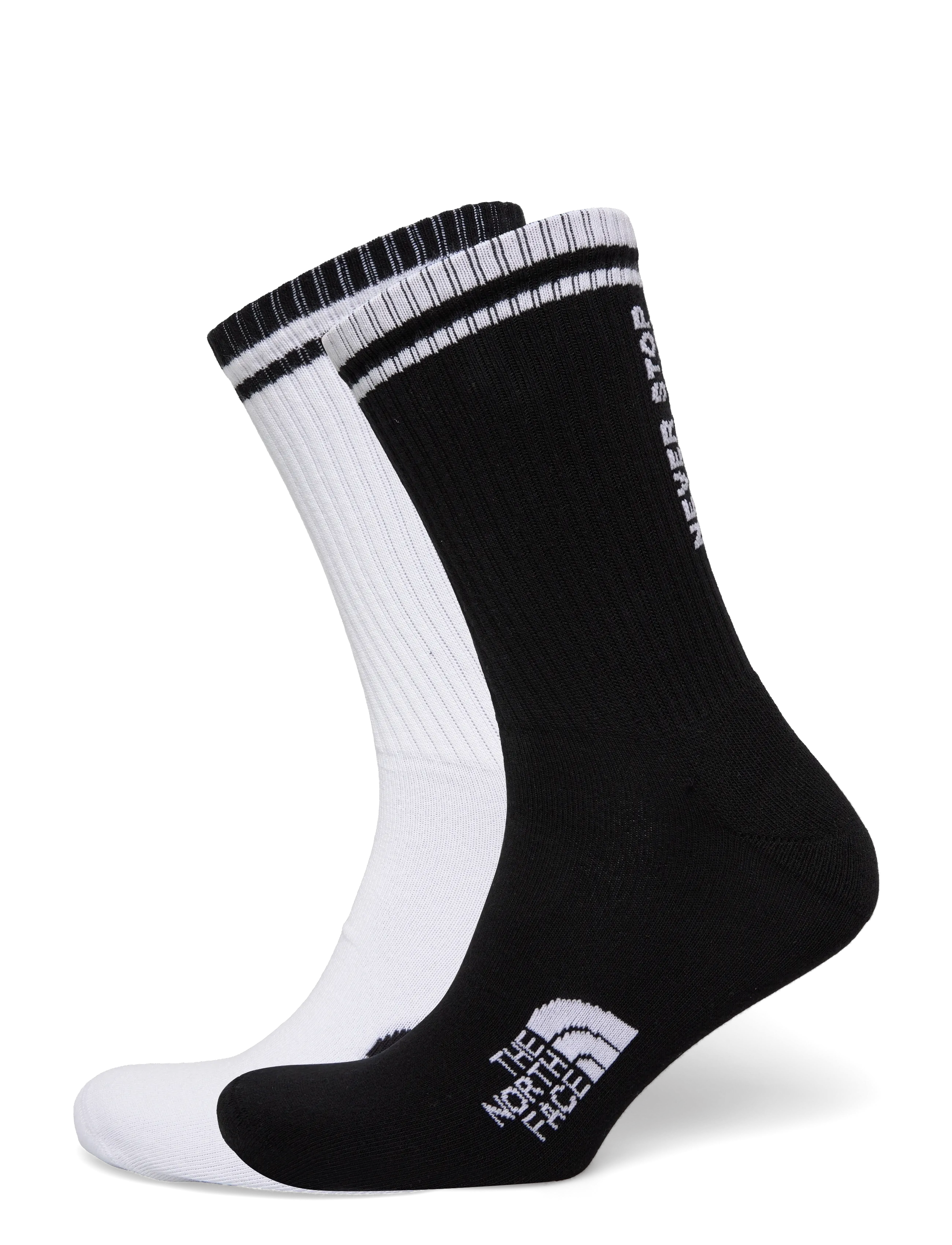The North Face EVERYDAY CREW SOCK NSE - 2P - Strømper - BLACK / black