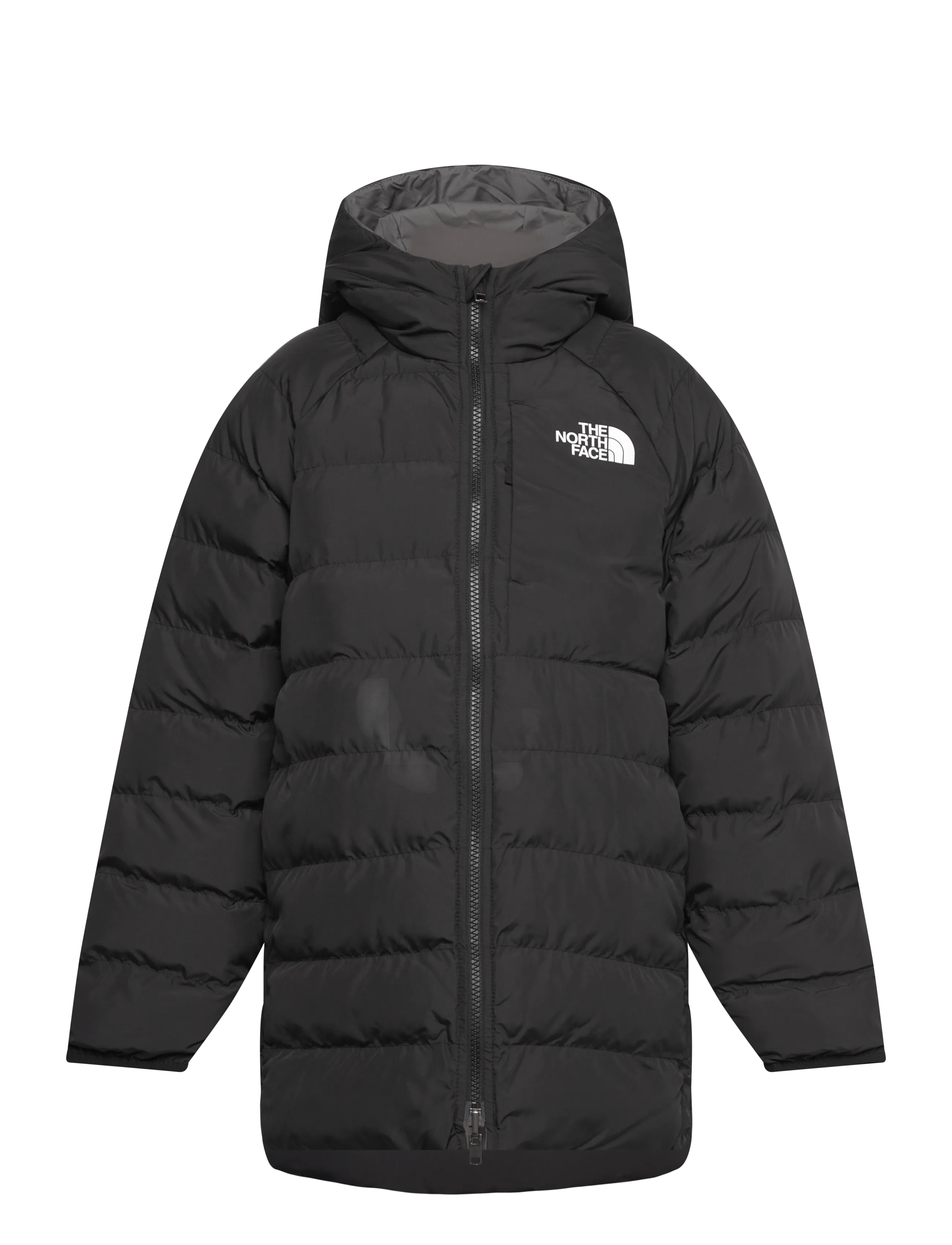The North Face G Reversible Perrito Parka, Børn, Børne Puffer Parka, Sort, Str: L