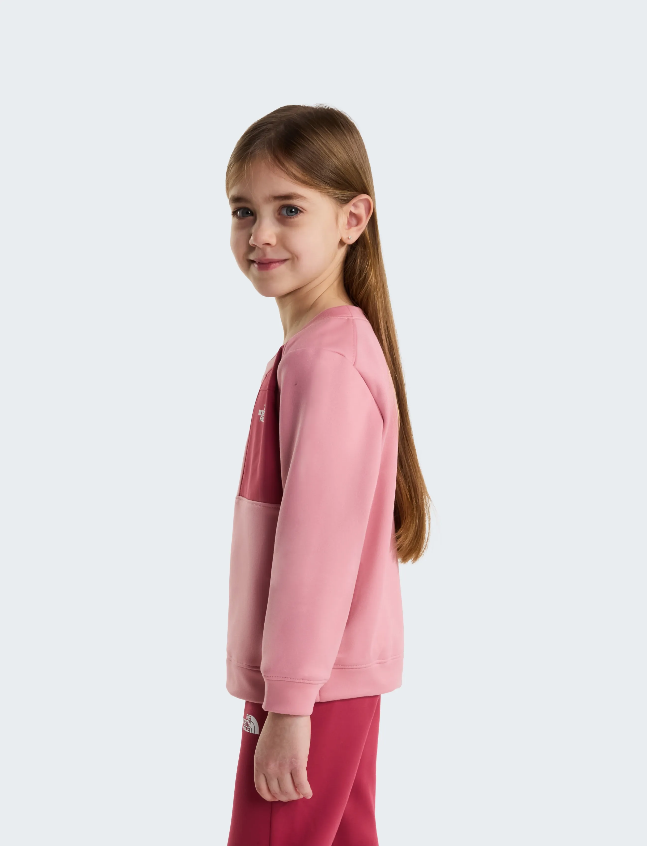 The North Face - KID TNF PERFORMANCE FLEECE SET - joggingset & tvådelade set - primrose/fermented clay - 4