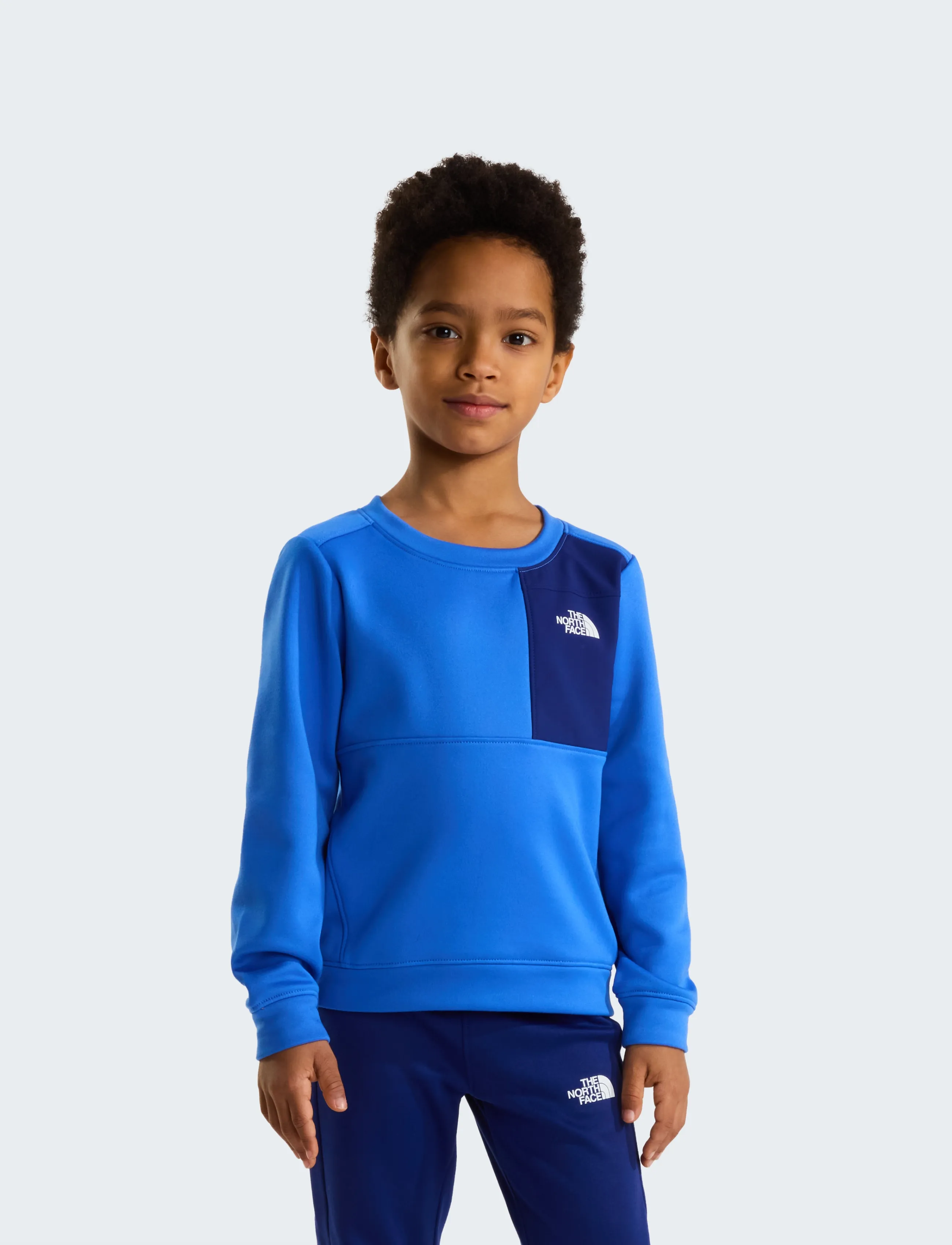 The North Face KID TNF PERFORMANCE FLEECE SET - Joggingset - ACTIVE BLUE/BOLD BLUE / navy