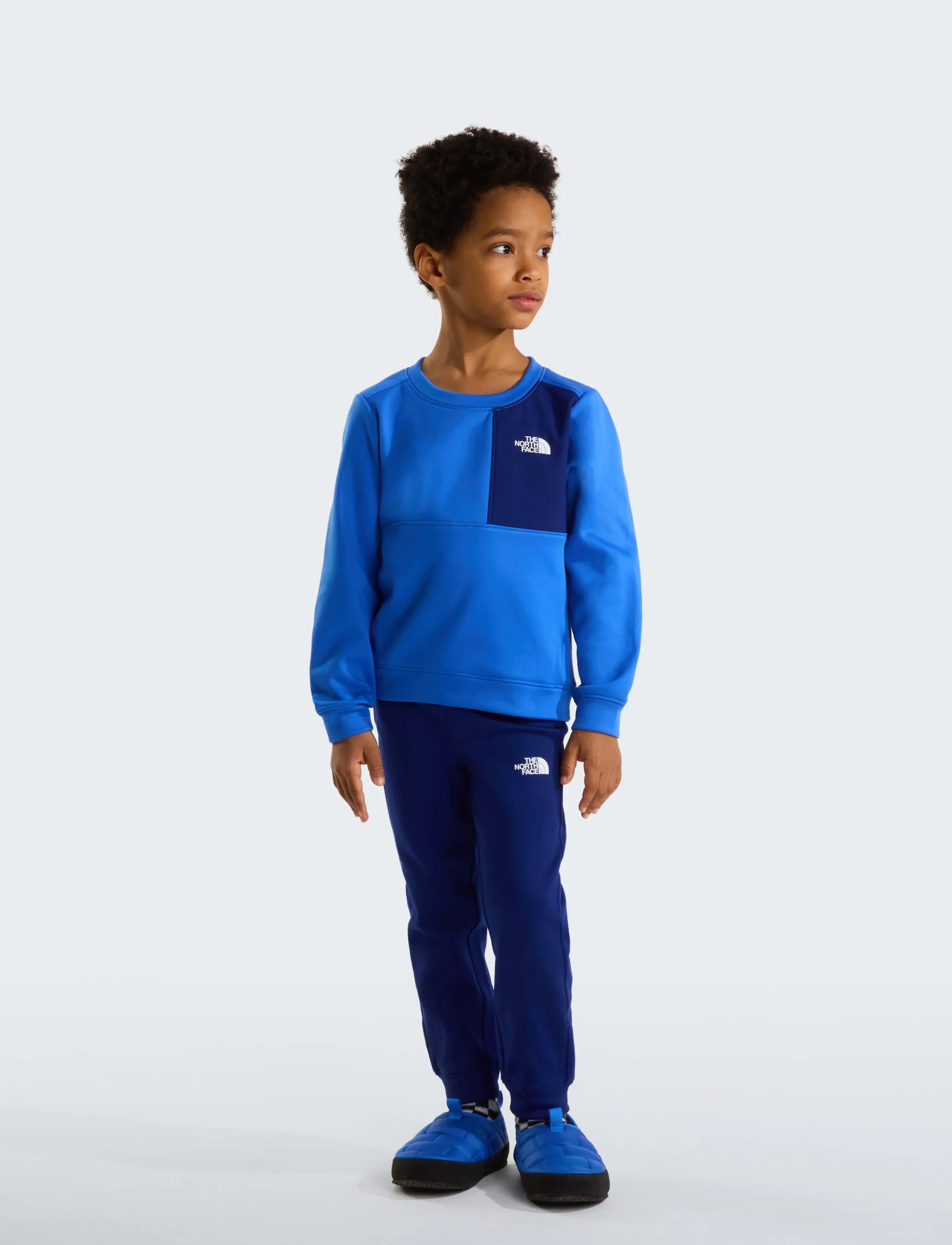 The North Face - KID TNF PERFORMANCE FLEECE SET - joggingset & tvådelade set - active blue/bold blue - 3