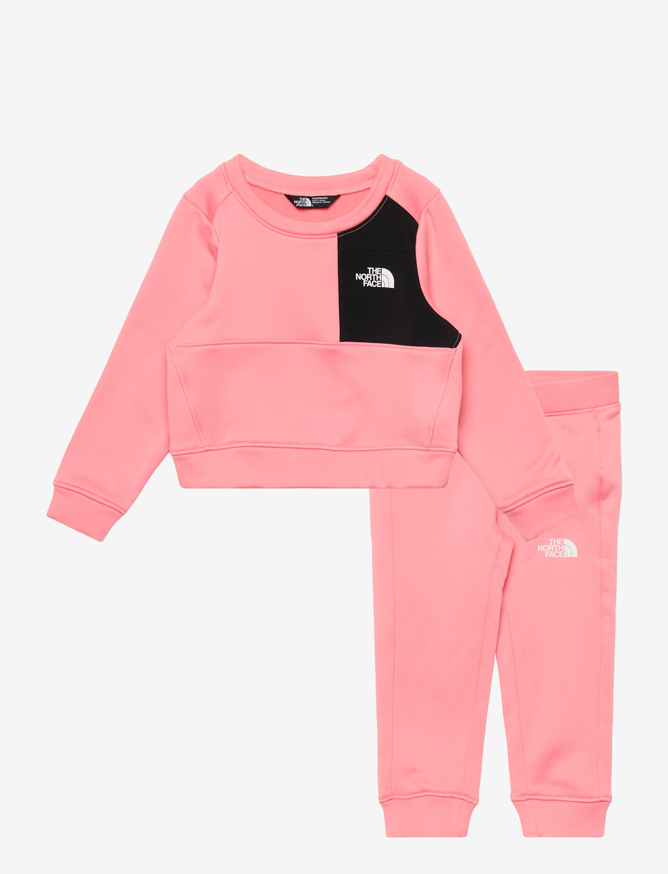 The North Face - KID TNF PERFORMANCE FLEECE SET - treeningriided ja 2-osalised komplektid - coral crush - 1