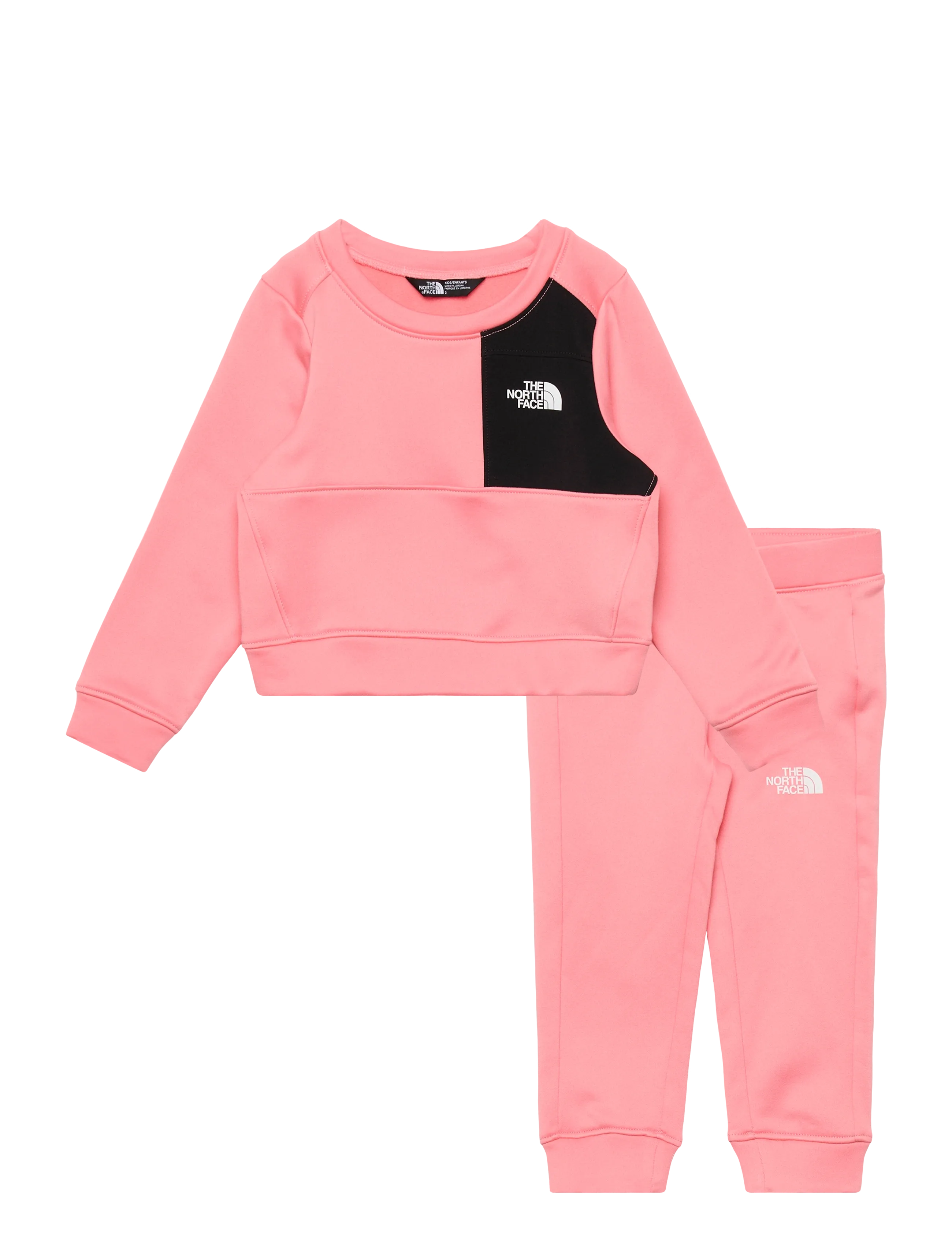 The North Face KID TNF PERFORMANCE FLEECE SET - The North Face - CORAL CRUSH / pink/rose