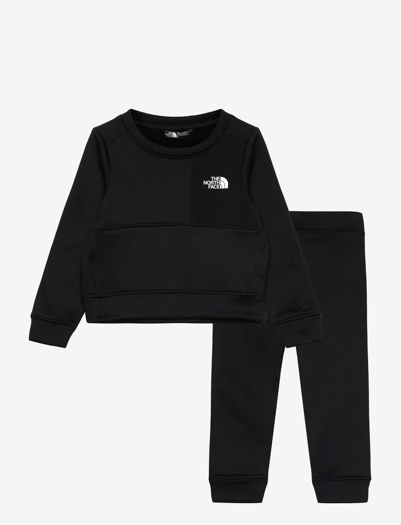 The North Face - KID TNF PERFORMANCE FLEECE SET - tracksuits & 2-piece sets - tnf black - 0