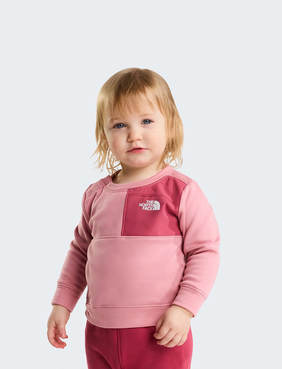 The North Face - BABY TNF PERFORMANCE FLEECE SET - trainingsanzug - primrose/fermented clay - 0