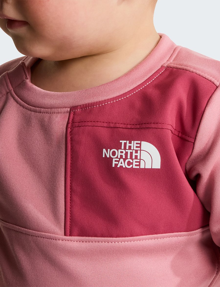 The North Face - BABY TNF PERFORMANCE FLEECE SET - trainingsanzug - primrose/fermented clay - 4
