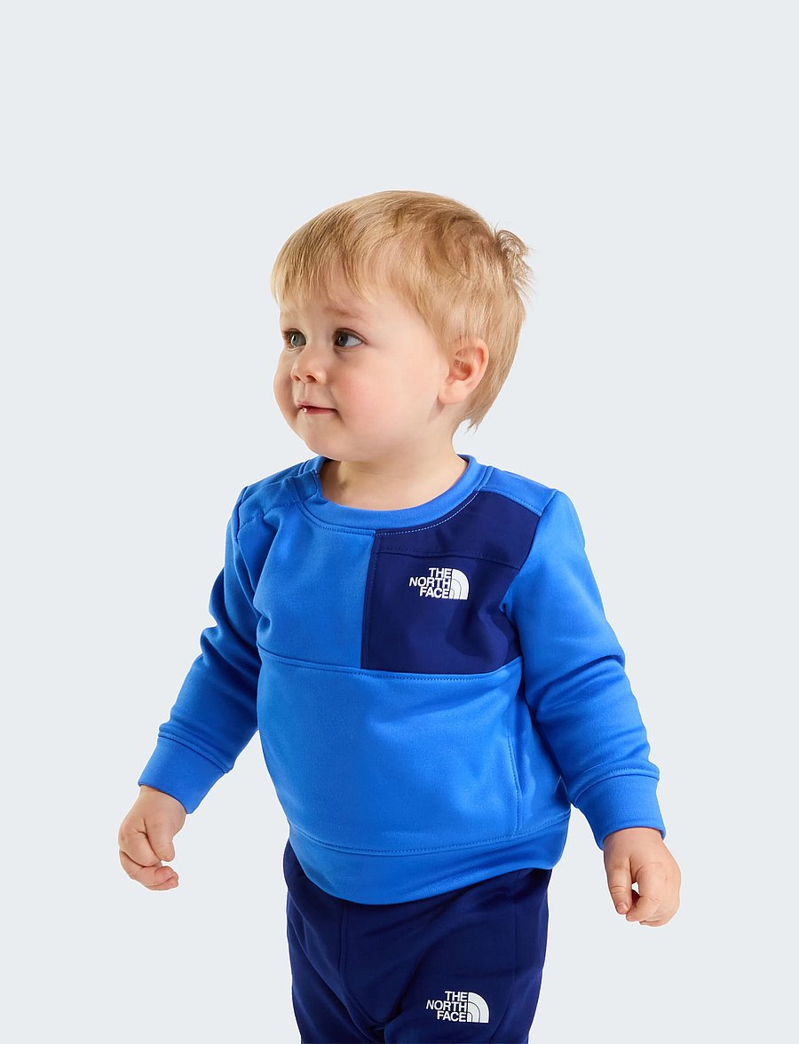 The North Face - BABY TNF PERFORMANCE FLEECE SET - trainingsanzug - active blue/bold blue - 0
