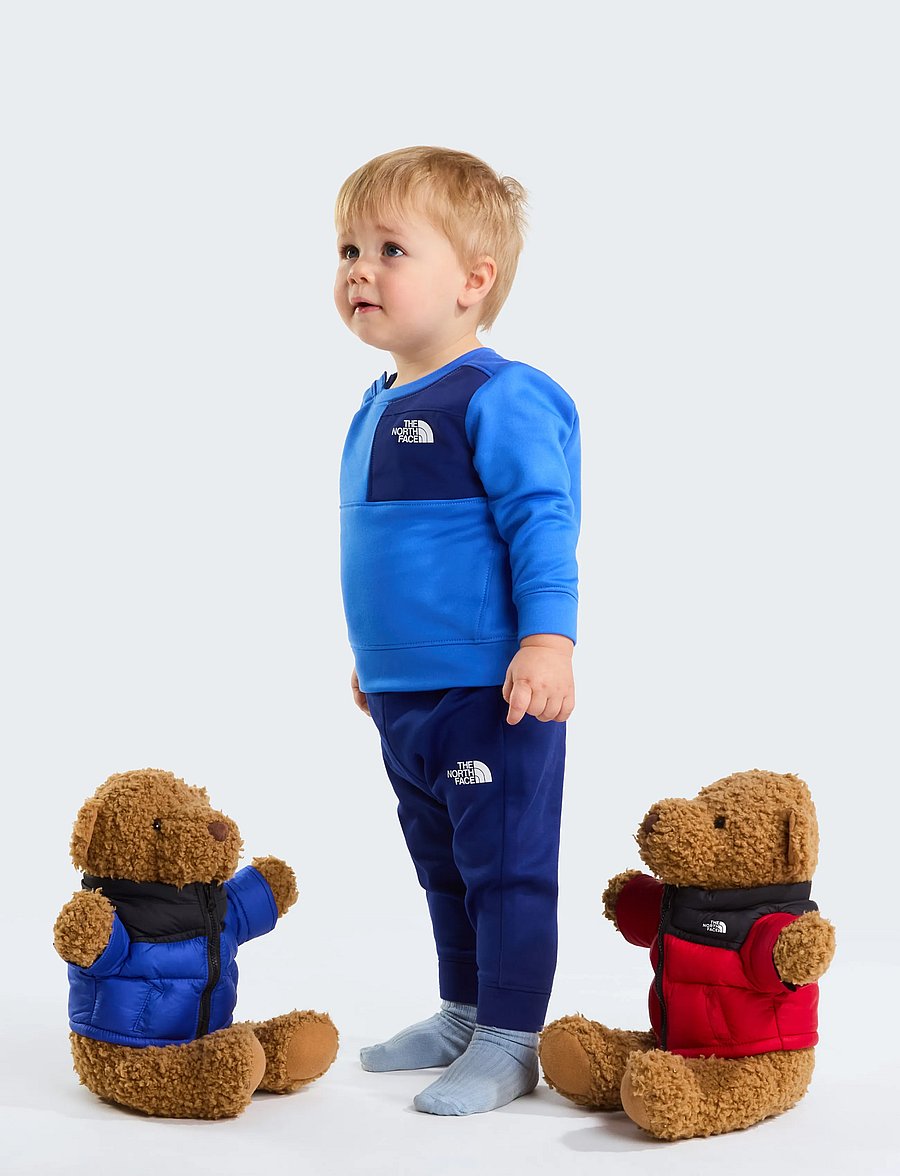 The North Face - BABY TNF PERFORMANCE FLEECE SET - trainingsanzug - active blue/bold blue - 3