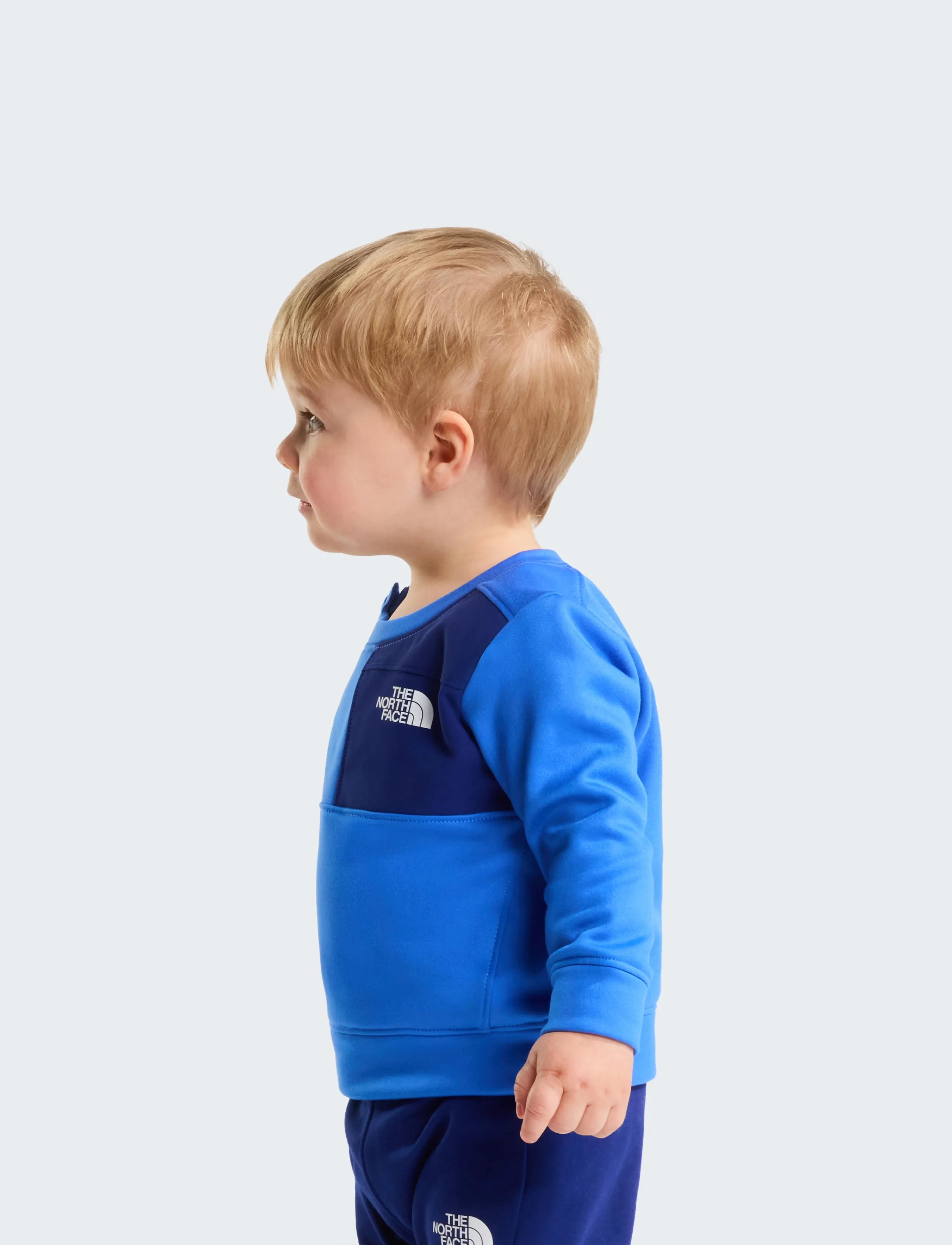 The North Face - BABY TNF PERFORMANCE FLEECE SET - joggingset & tvådelade set - active blue/bold blue - 4
