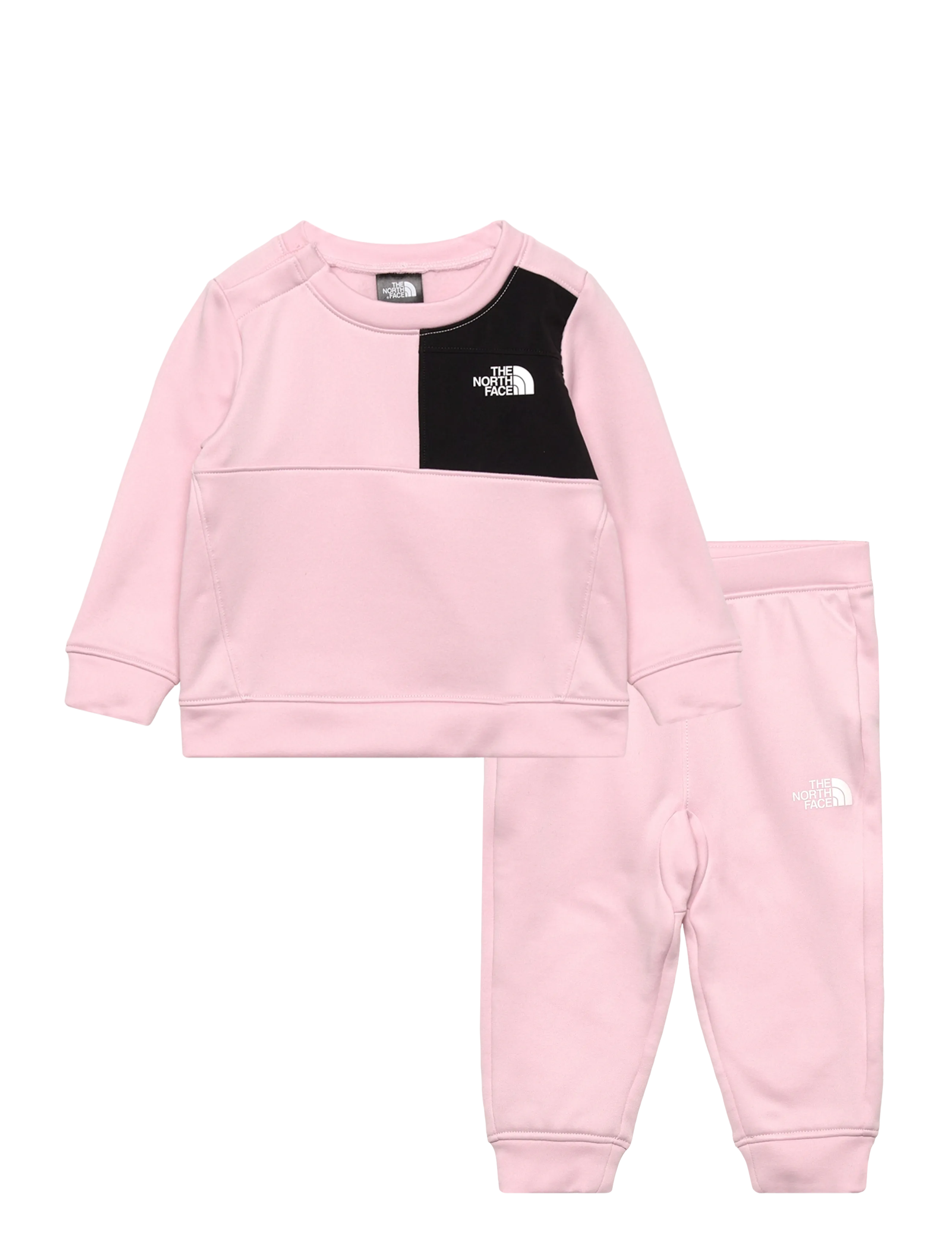 The North Face BABY TNF PERFORMANCE FLEECE SET - Joggingset - PALE BLOSSOM / pink/rose