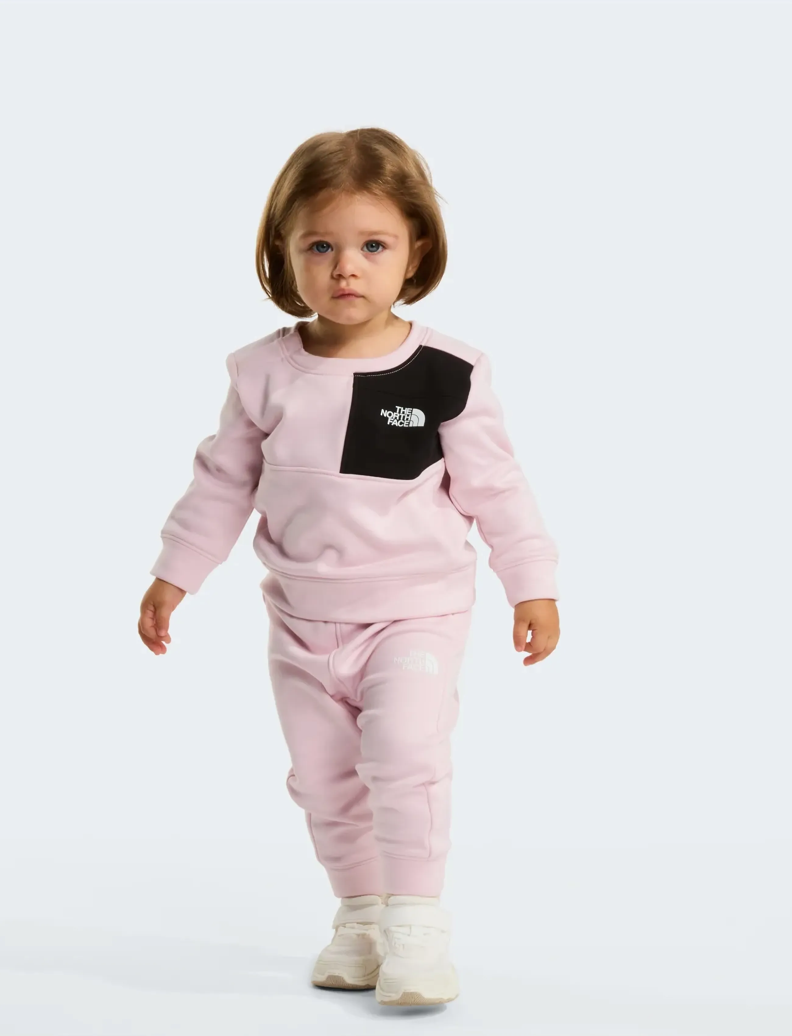 The North Face BABY TNF PERFORMANCE FLEECE SET - Sæt - PALE BLOSSOM / pink/rose