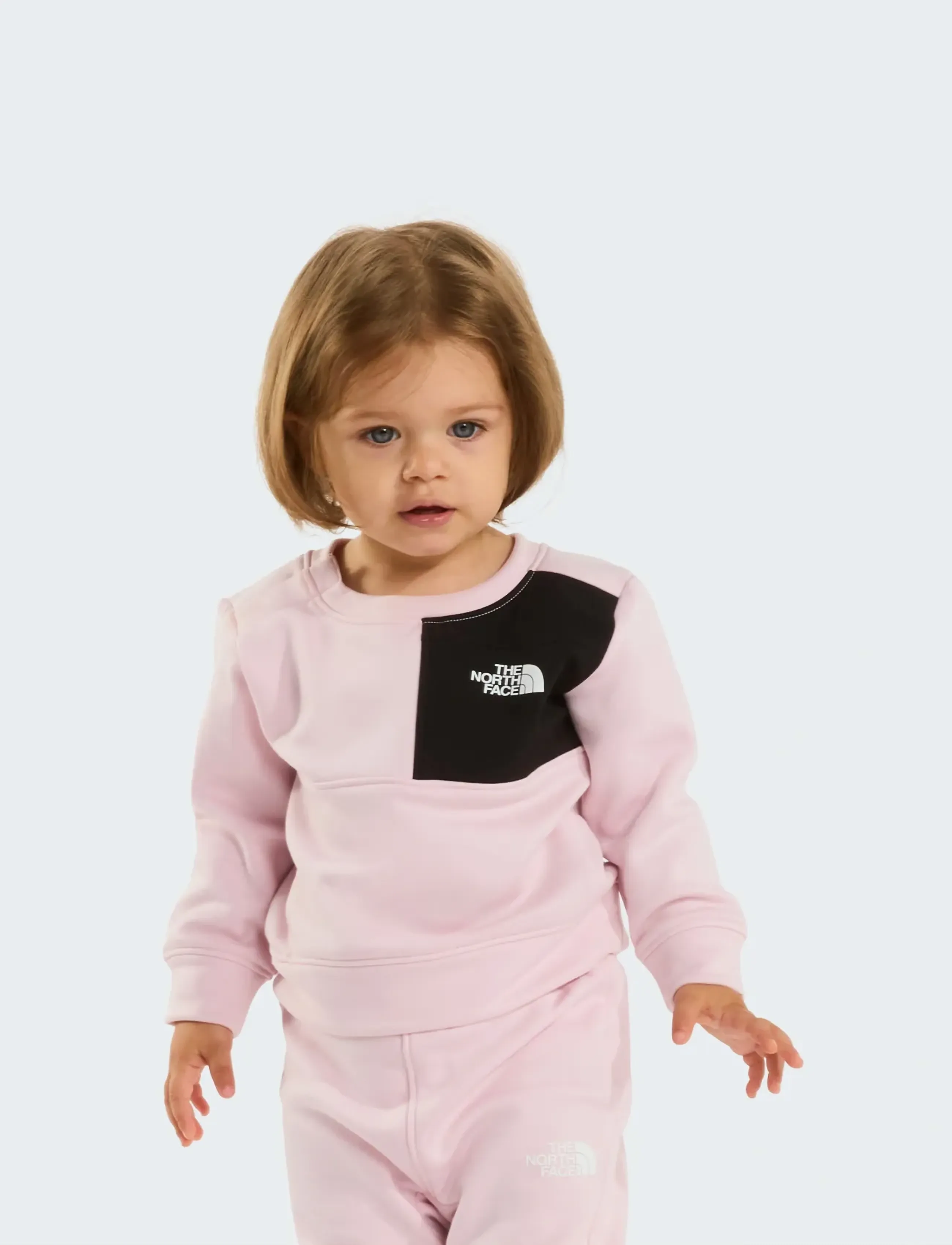 The North Face - BABY TNF PERFORMANCE FLEECE SET - tracksuits & 2-piece sets - pale blossom - 4