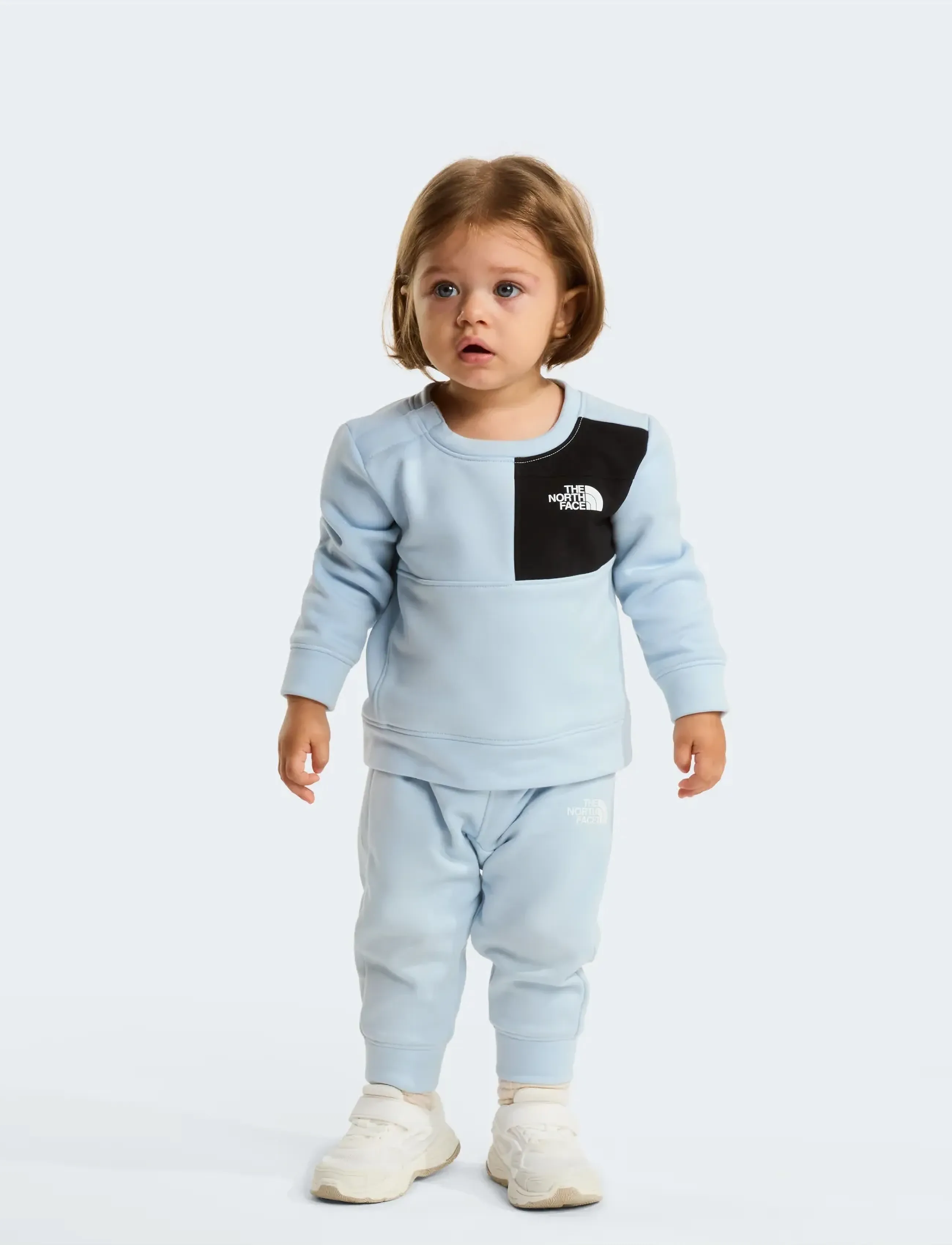 The North Face BABY TNF PERFORMANCE FLEECE SET - Set - POLAR HAZE / blue