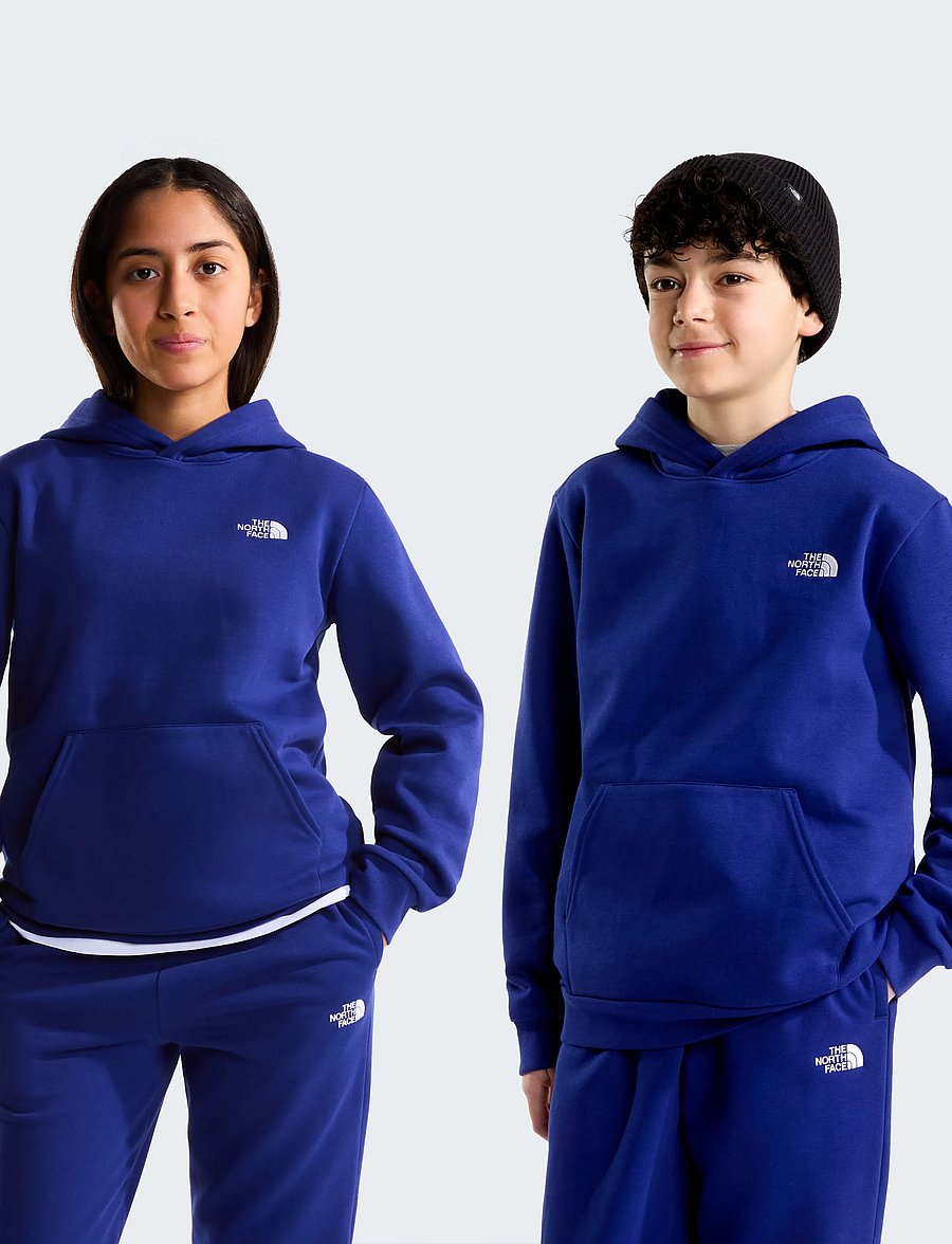 The North Face - TEEN EVOLUTION SIMPLE DOME PULLOVER HOOD - huvtröjor - bold blue - 0