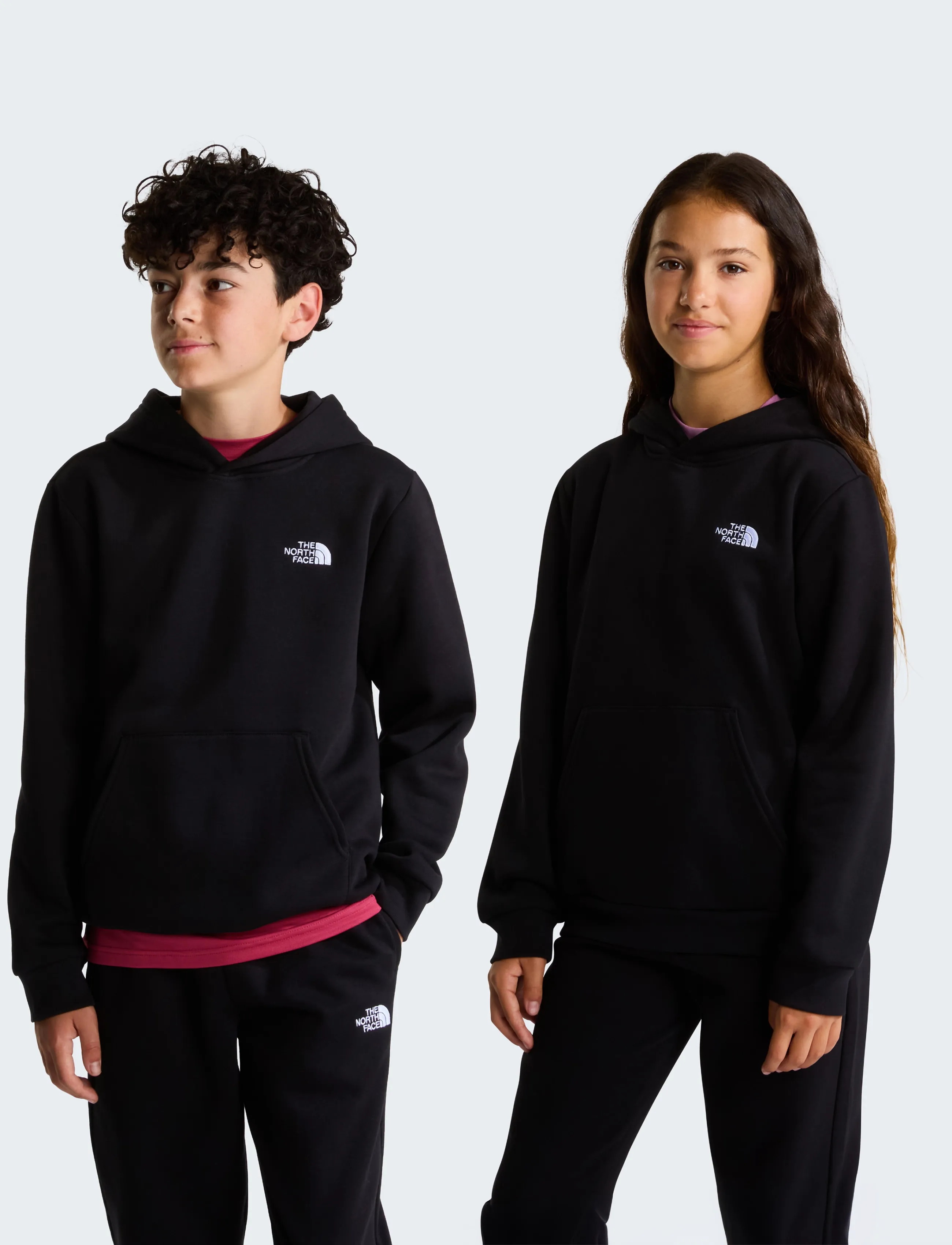 The North Face TEEN EVOLUTION SIMPLE DOME PULLOVER HOOD - Hættetrøjer - TNF BLACK / black