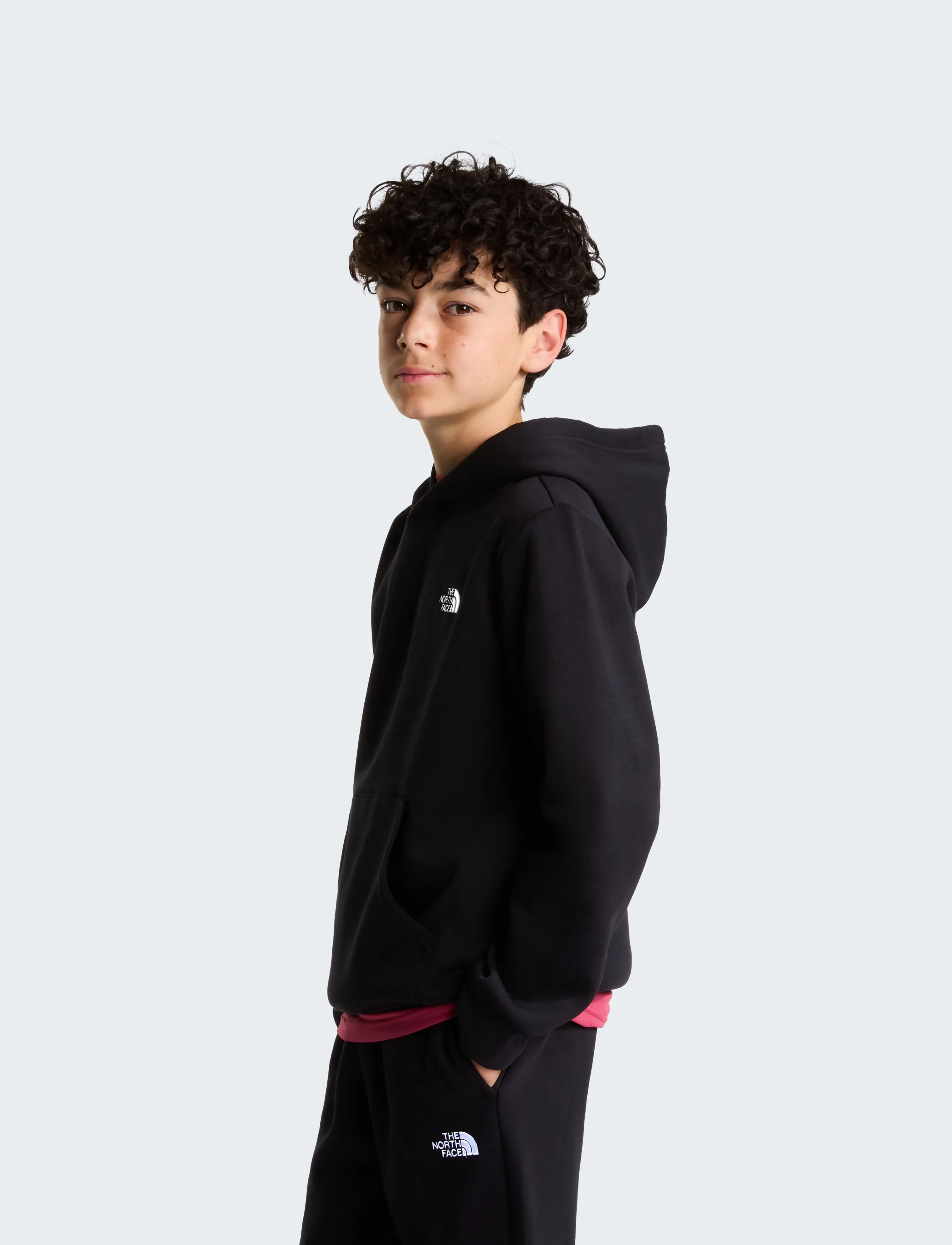 The North Face - TEEN EVOLUTION SIMPLE DOME PULLOVER HOOD - hættetrøjer - tnf black - 4