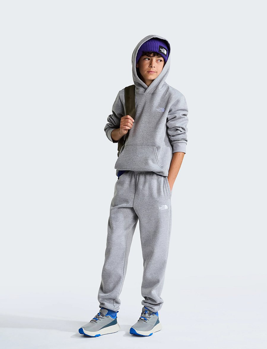 The North Face - TEEN EVOLUTION SIMPLE DOME PULLOVER HOOD - huvtröjor - tnf pale grey heather - 3