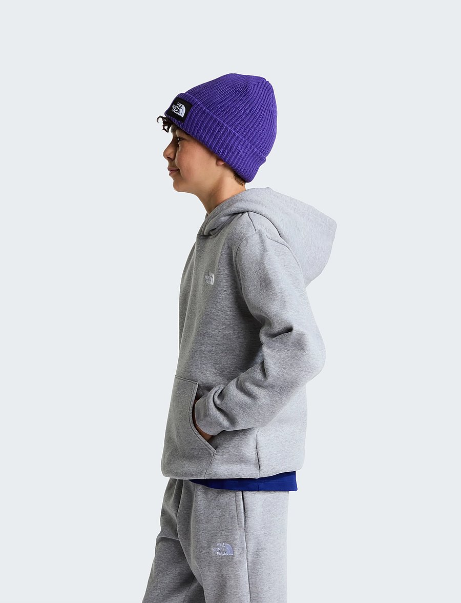 The North Face - TEEN EVOLUTION SIMPLE DOME PULLOVER HOOD - huvtröjor - tnf pale grey heather - 4