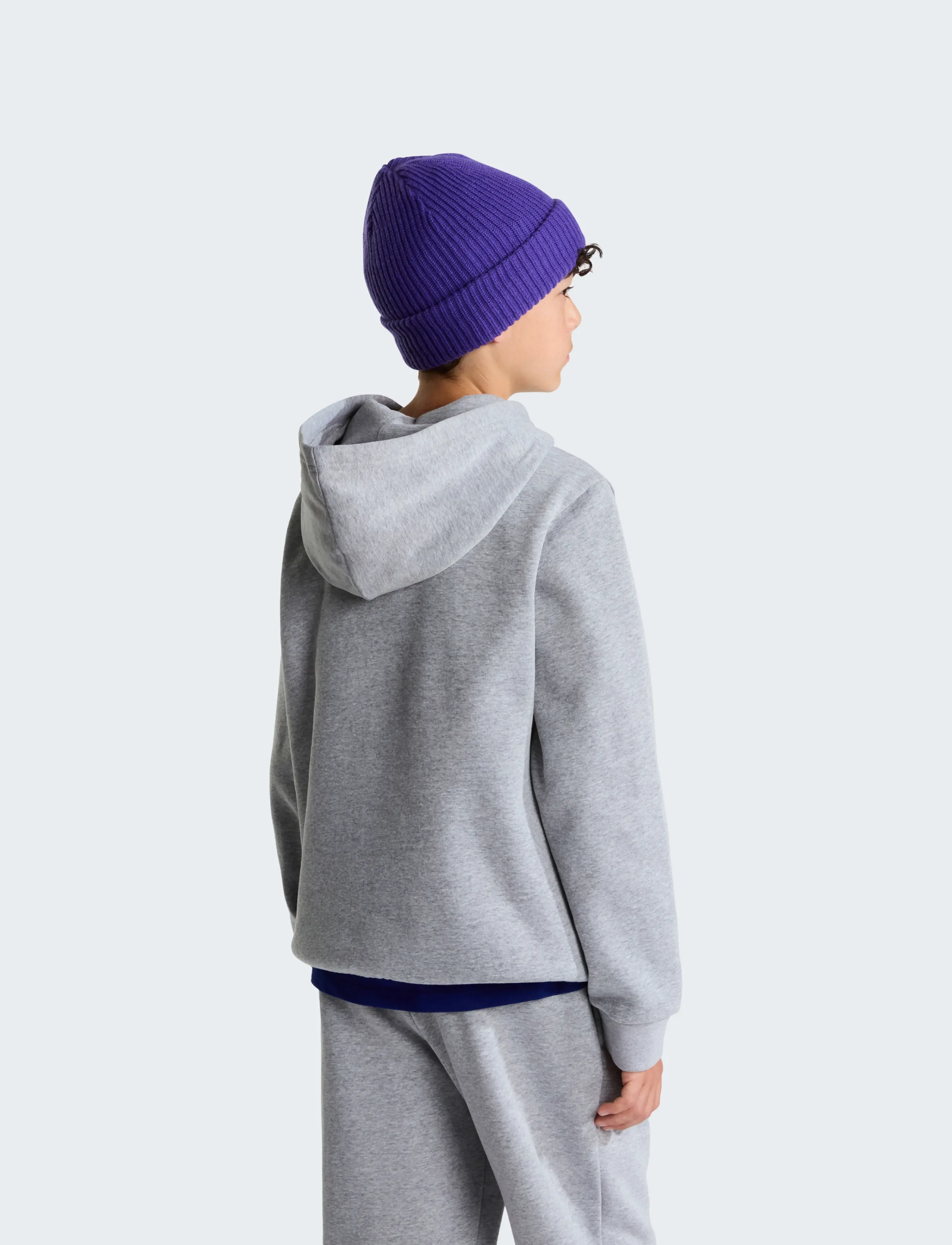 The North Face - TEEN EVOLUTION SIMPLE DOME PULLOVER HOOD - hættetrøjer - tnf pale grey heather - 5