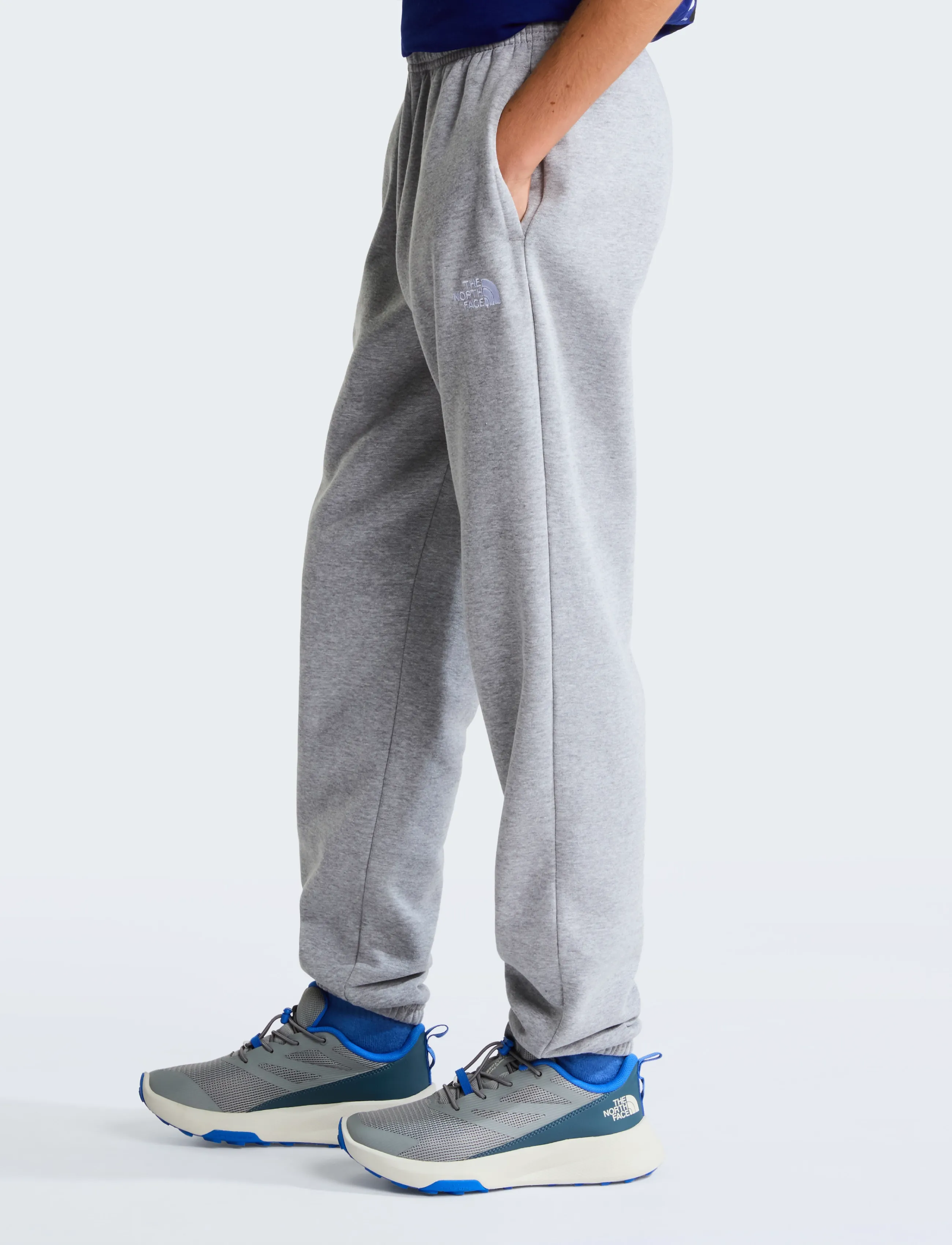 The North Face - TEEN EVOLUTION SIMPLE DOME PANT - herbstliche kleidung - tnf pale grey heather - 4