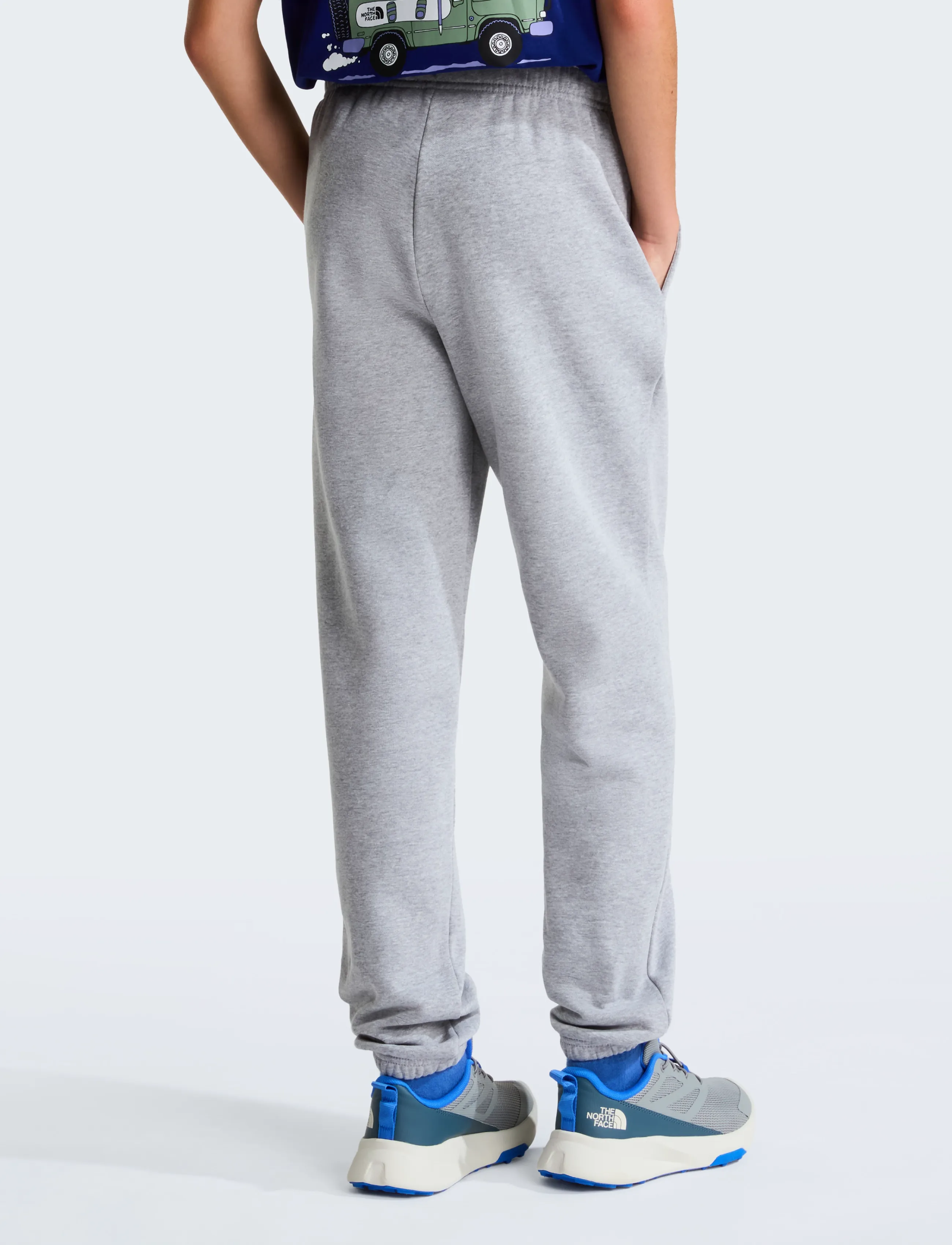 The North Face - TEEN EVOLUTION SIMPLE DOME PANT - herbstliche kleidung - tnf pale grey heather - 5