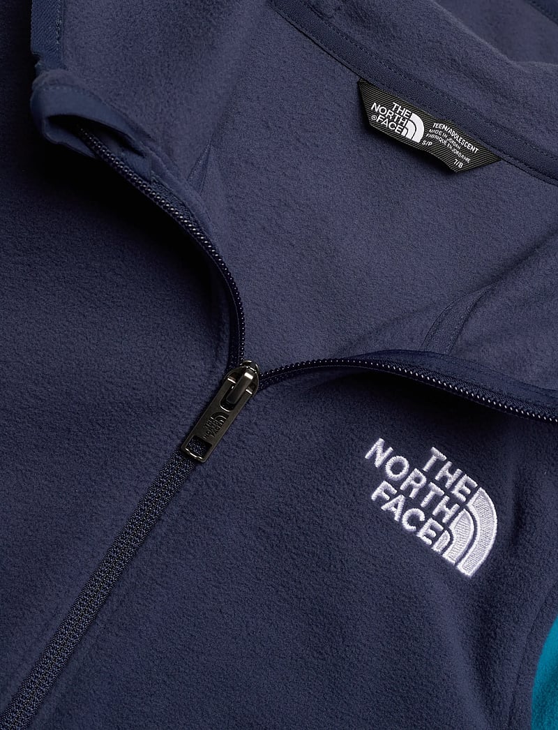 The North Face - TEEN GLACIER FZ HOODIE - jakas ar siltu oderi - dusk blue/summit navy - 2