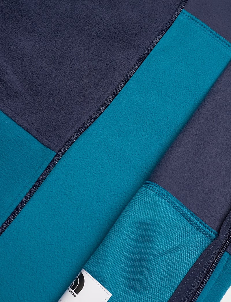 The North Face - TEEN GLACIER FZ HOODIE - jakas ar siltu oderi - dusk blue/summit navy - 4