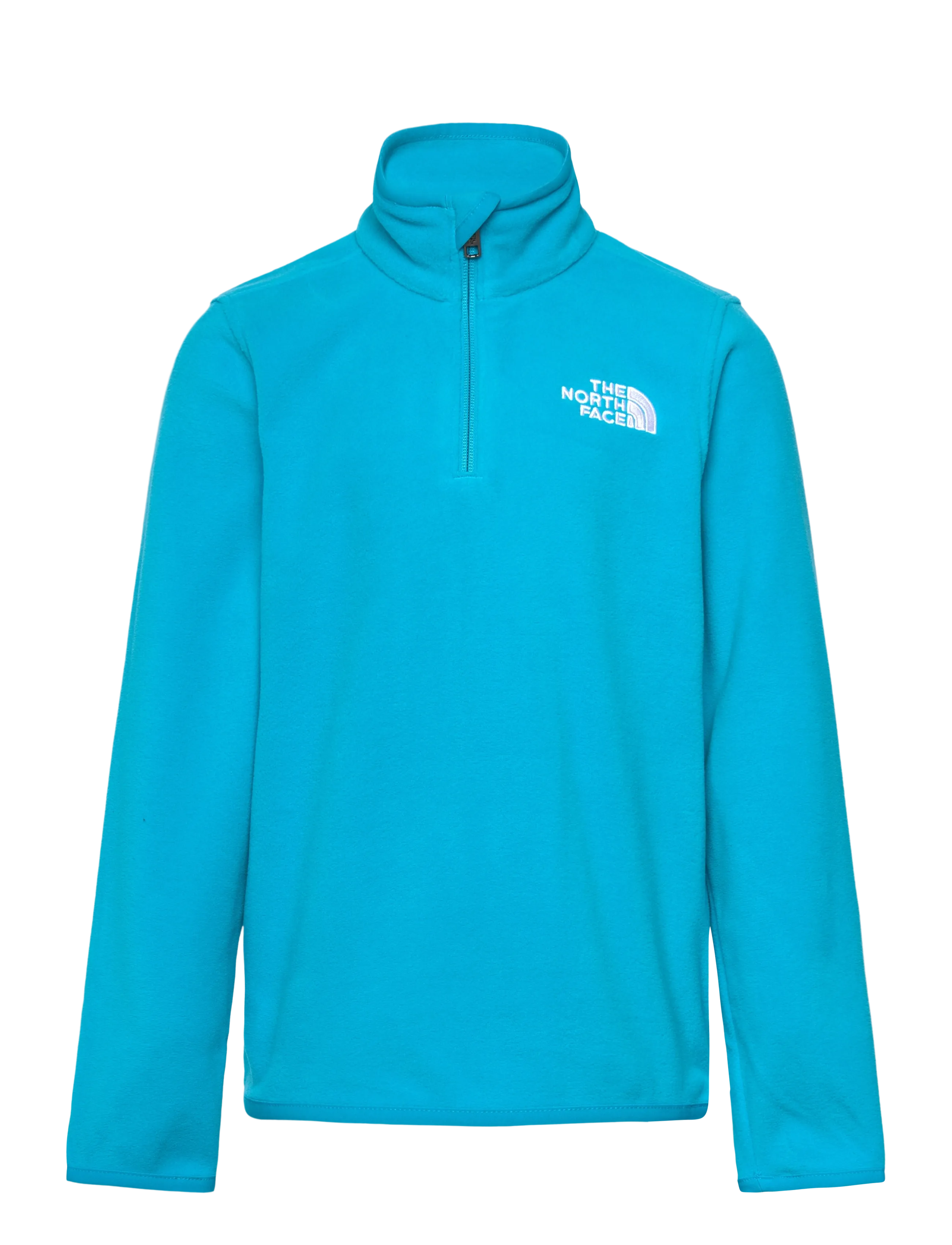 The North Face TEEN GLACIER 1/4 ZIP PULLOVER - Fleecejacke - MERIDIAN BLUE / blue