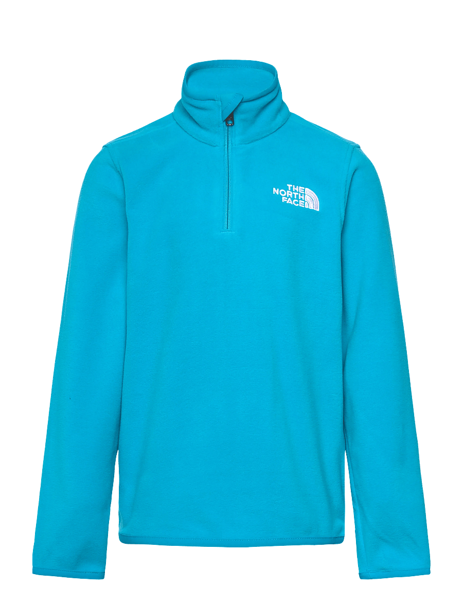 The North Face - TEEN GLACIER 1/4 ZIP PULLOVER - insulated jackets - meridian blue - 1