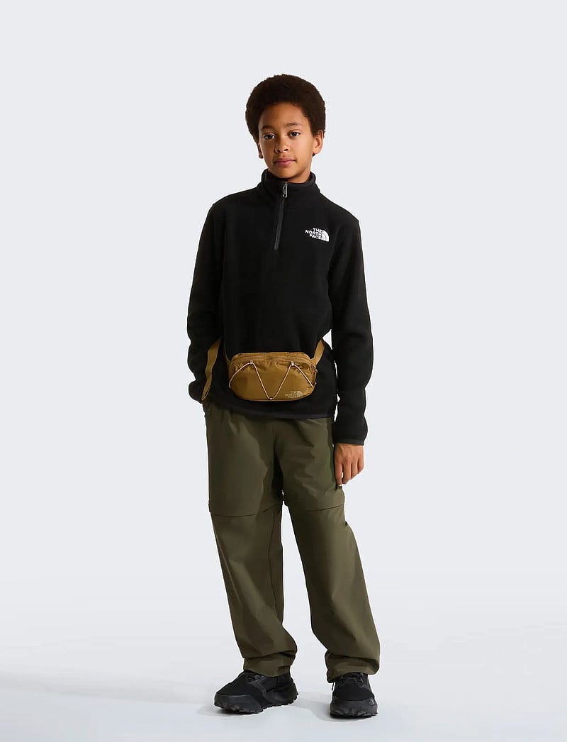 The North Face - TEEN GLACIER 1/4 ZIP PULLOVER - isolerede jakker - tnf black - 3